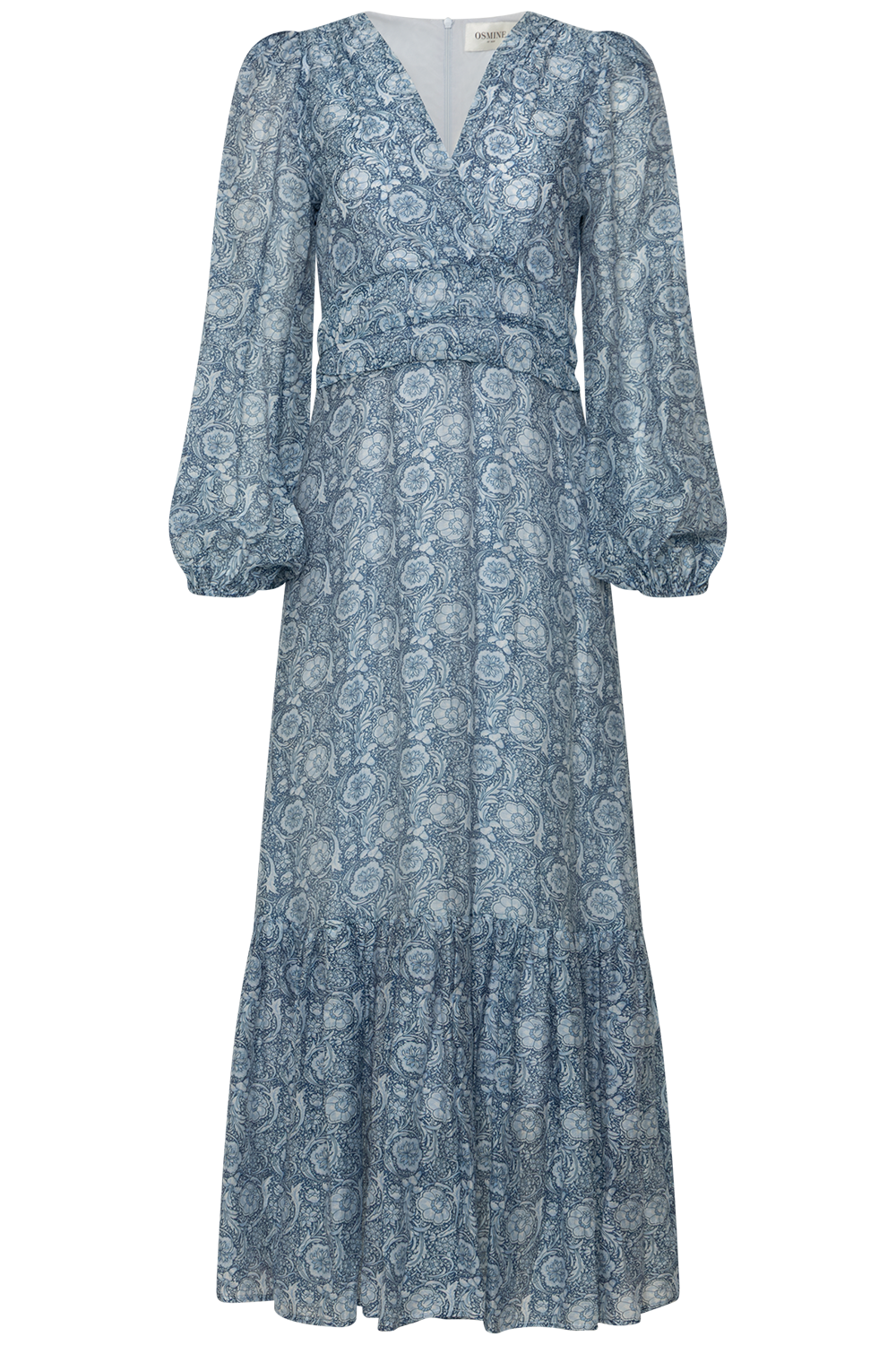 Lana Print Maxi Dress - Blue