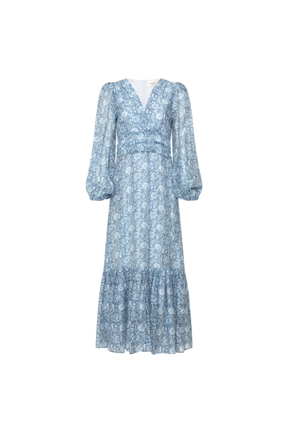 Lana Print Maxi Dress - Blue