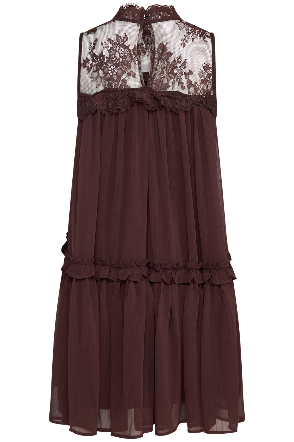 Anneli Mini Dress - Brown