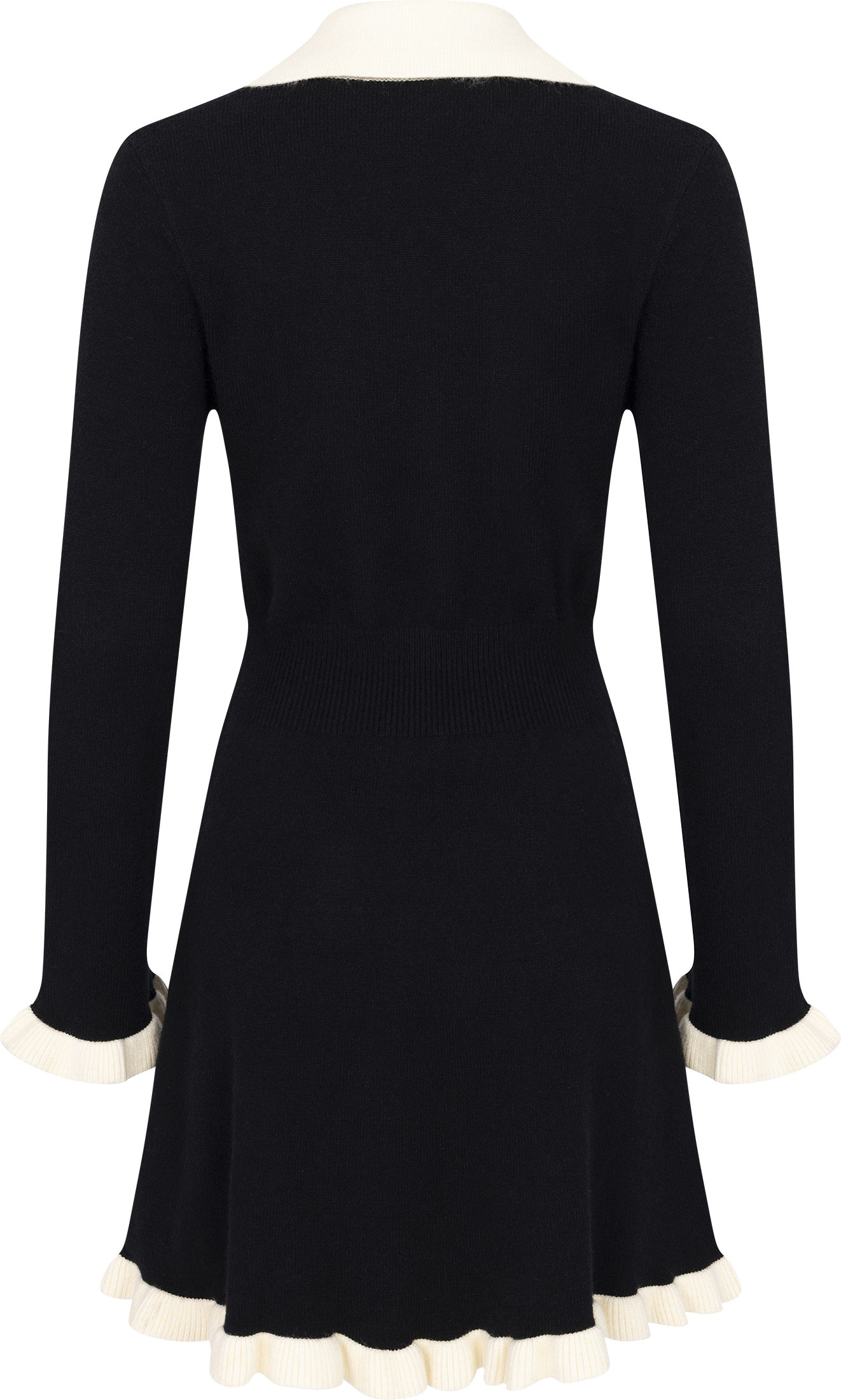 Marie Knitted Dress - Black