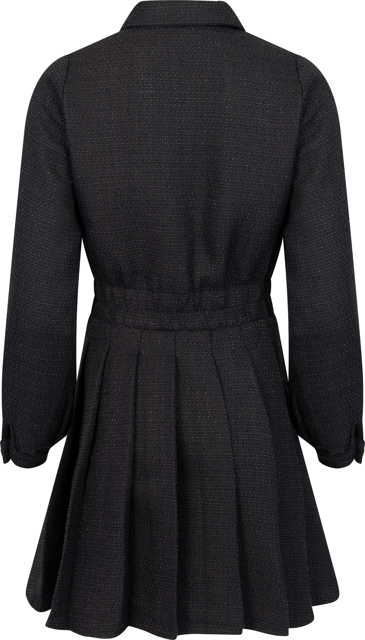 Vinda Boucle Dress - Black