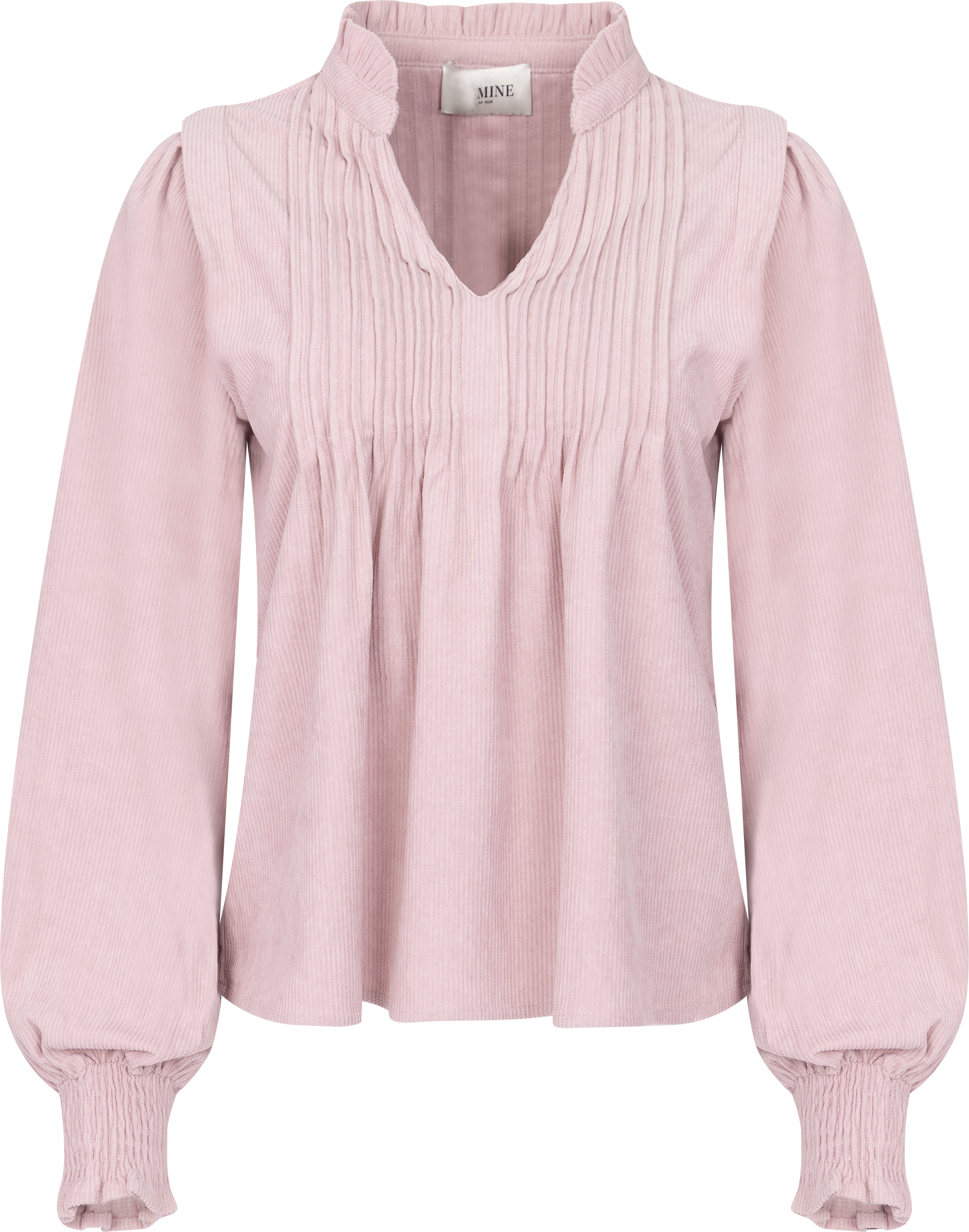 Emma Cord Blouse - Dusty Pink