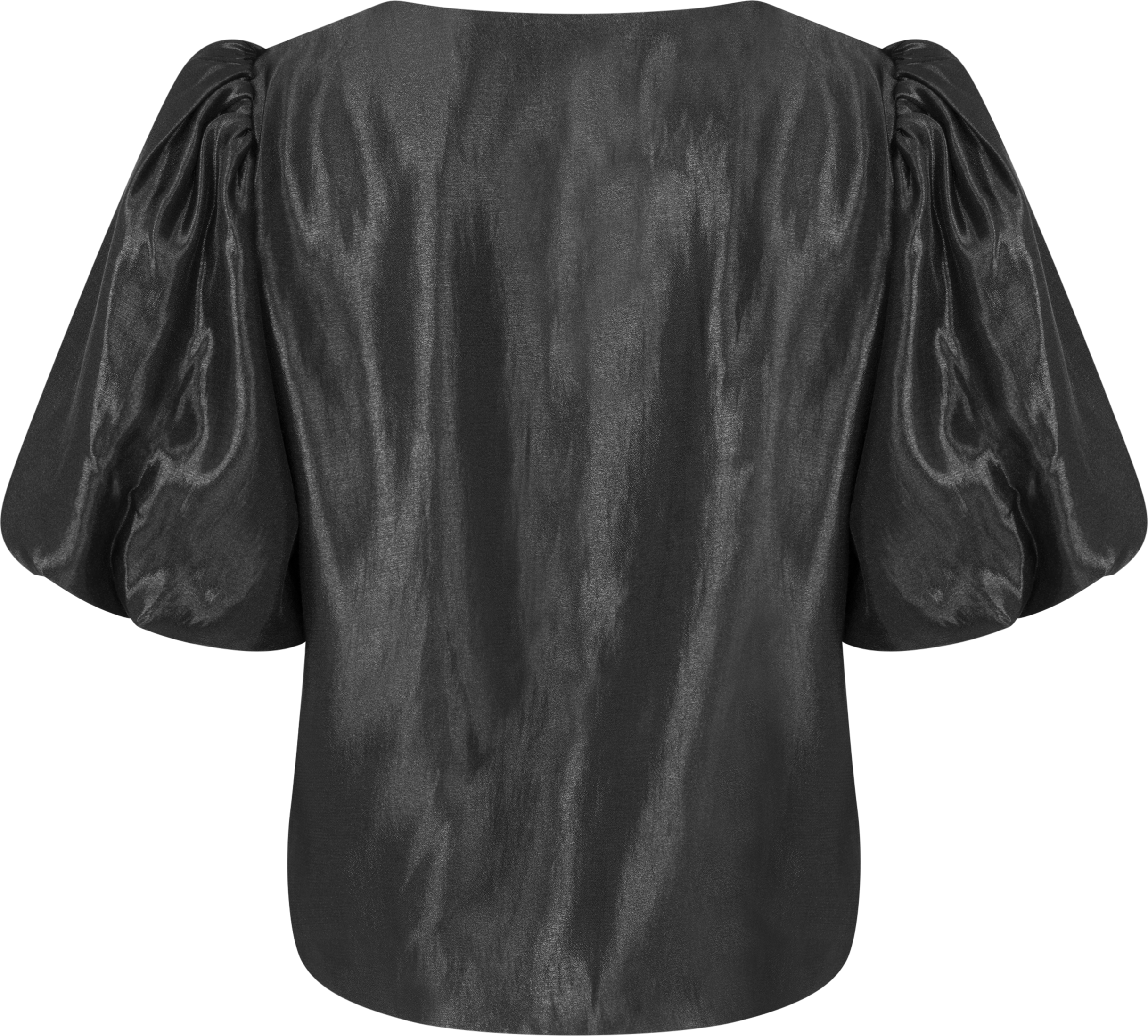 Rosie Organza Blouse - Black