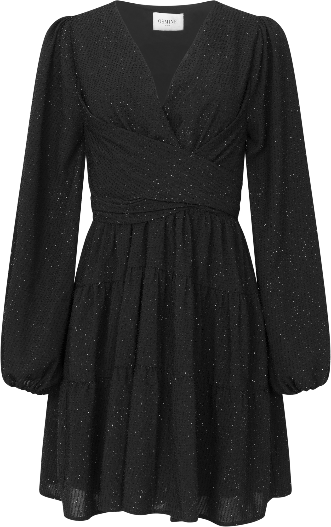 Hedvig Mini Dress - Black Silver