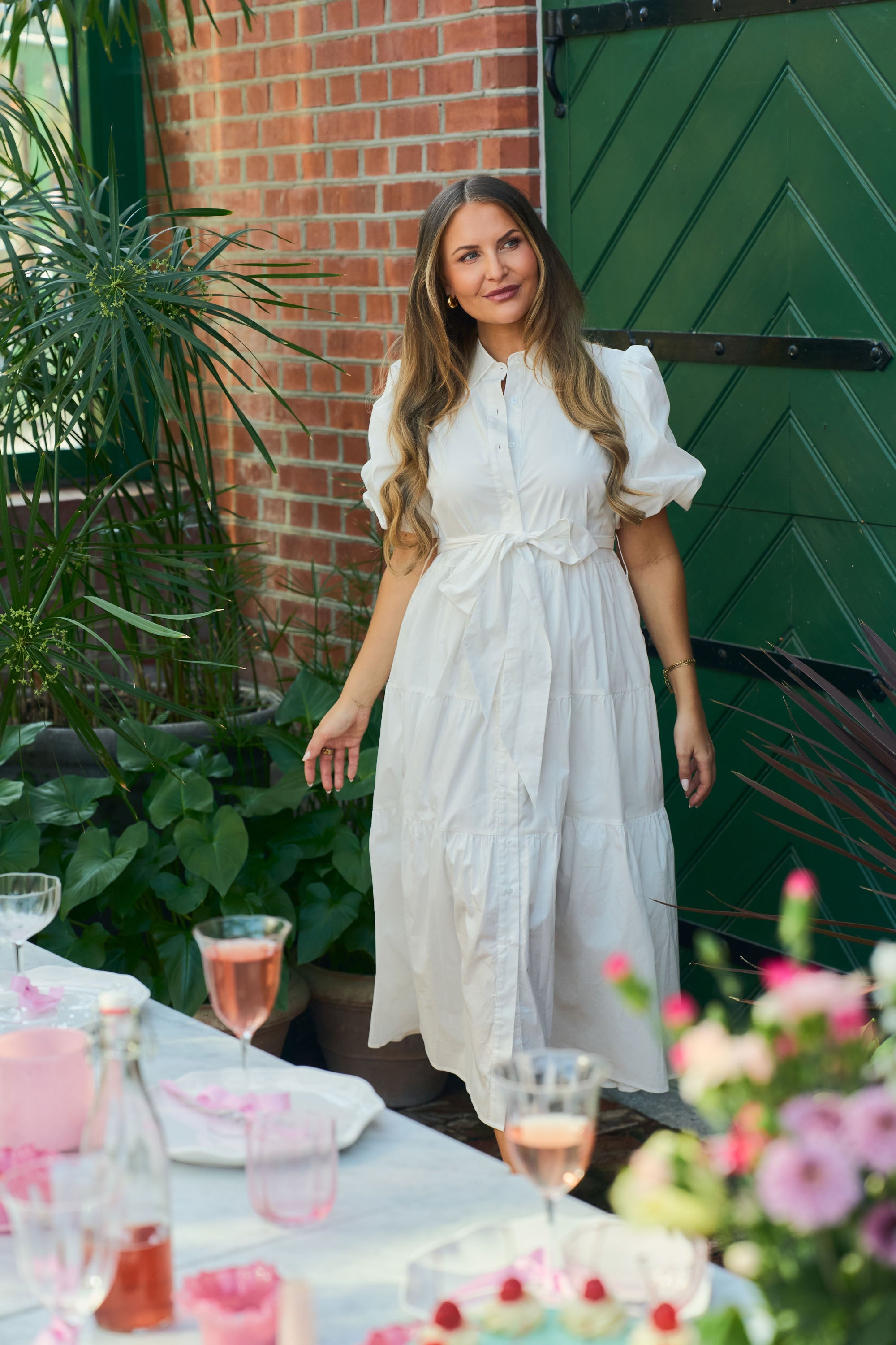 Lovisa Midi Shirt Dress - Off White