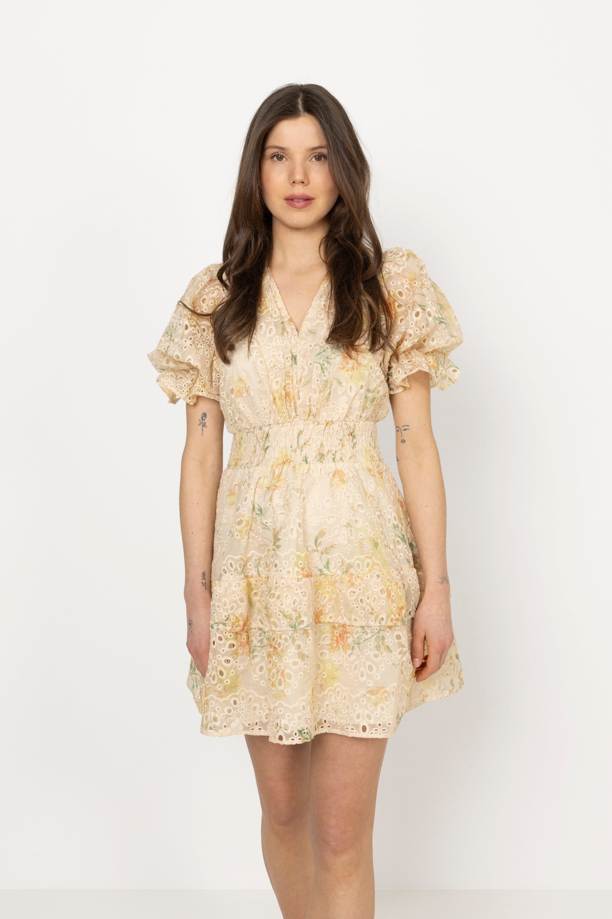 Nanni Dreamy Mini Dress - Yellow