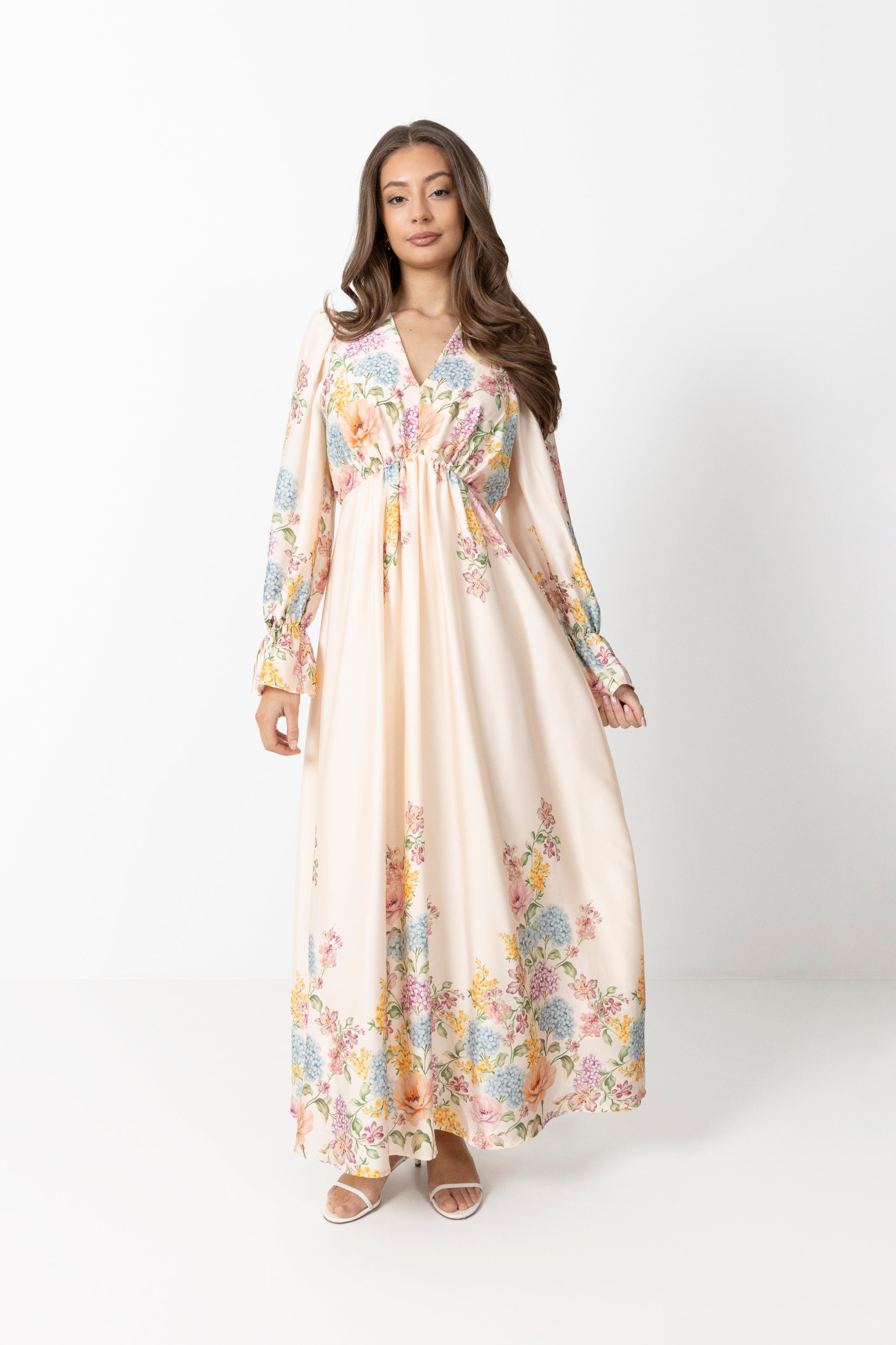 Maja Floral Maxi Dress - Multi Floral