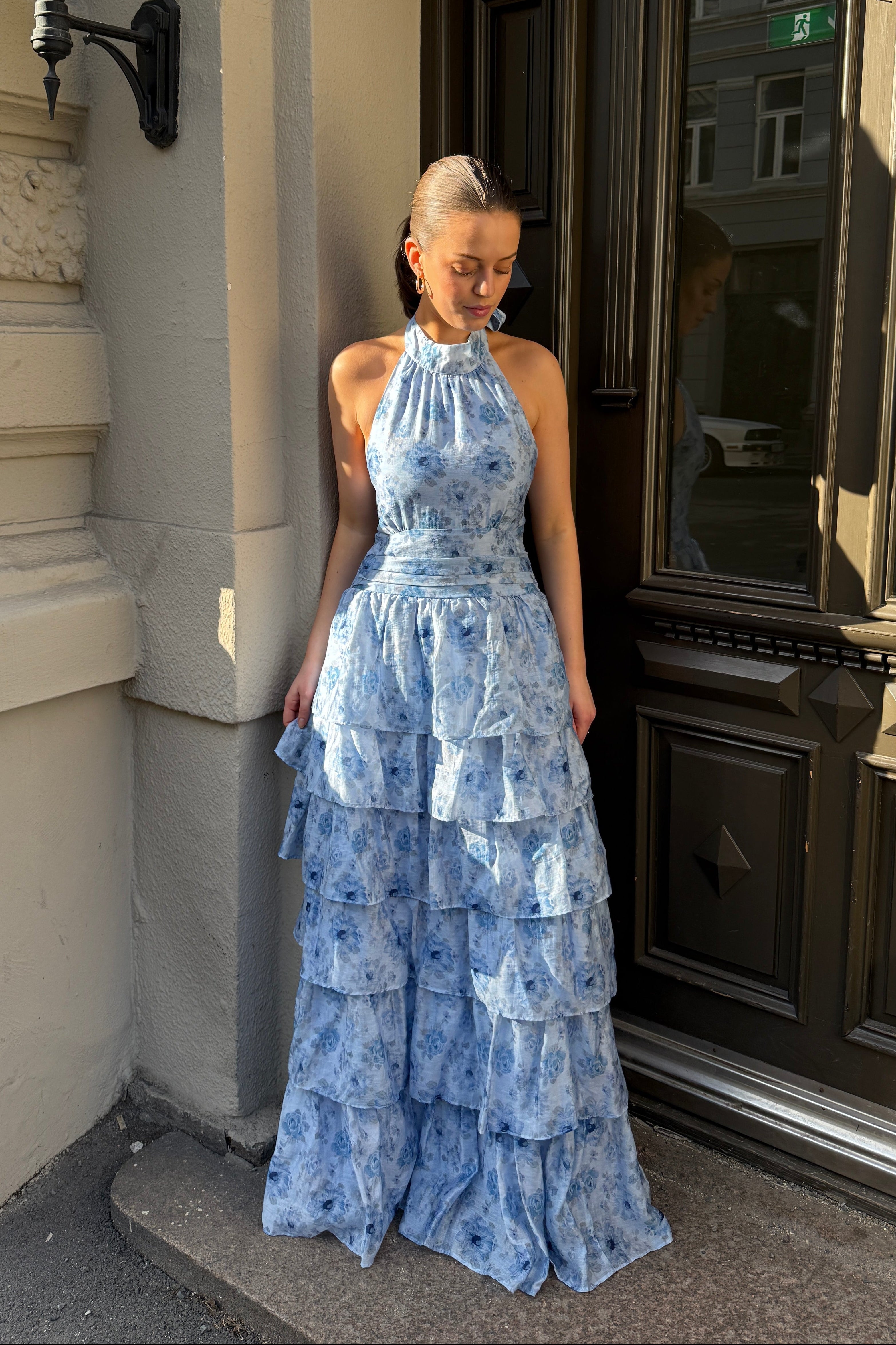 Ingalu Maxi Dress - Blue