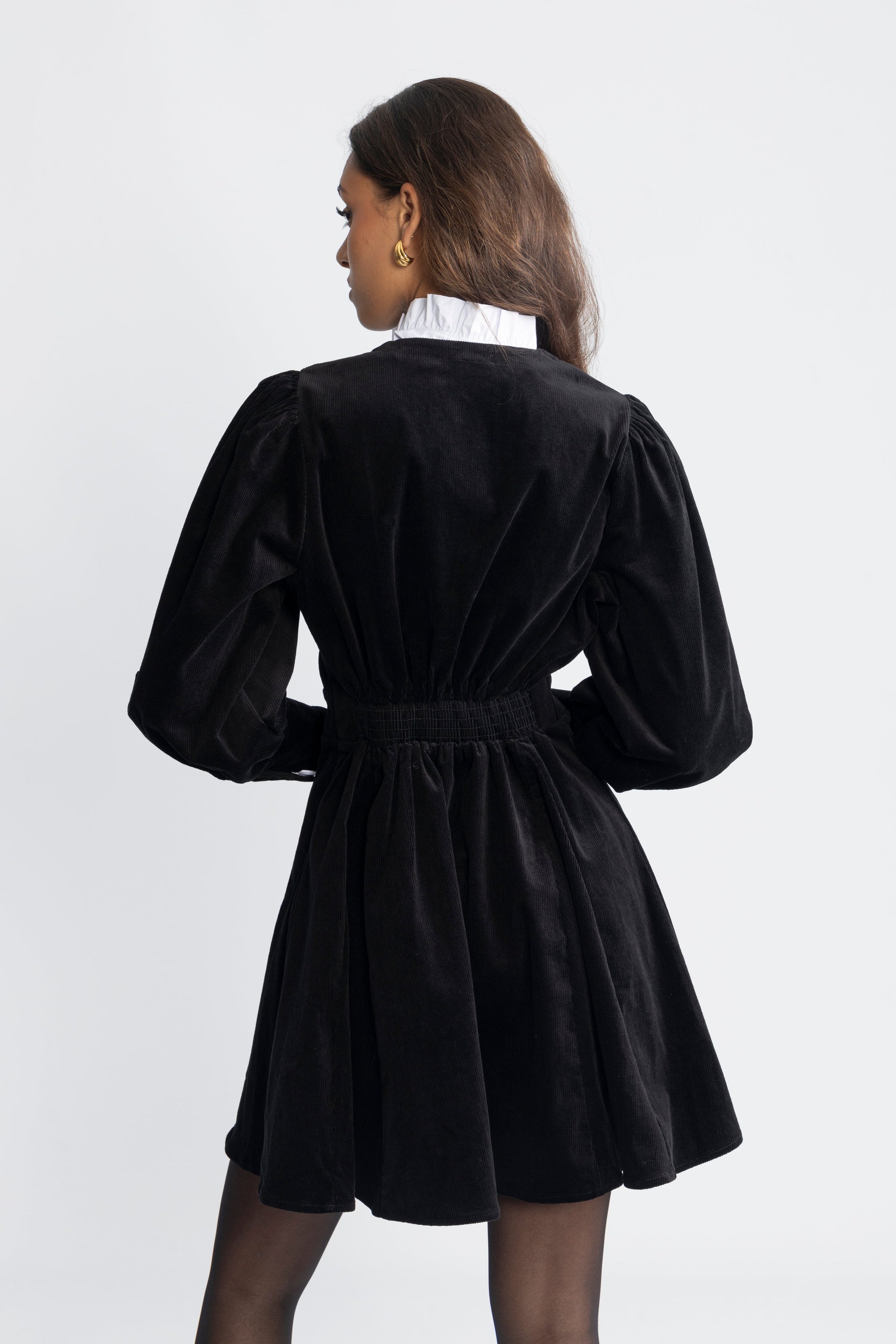 Livunn Cord Dress - Black