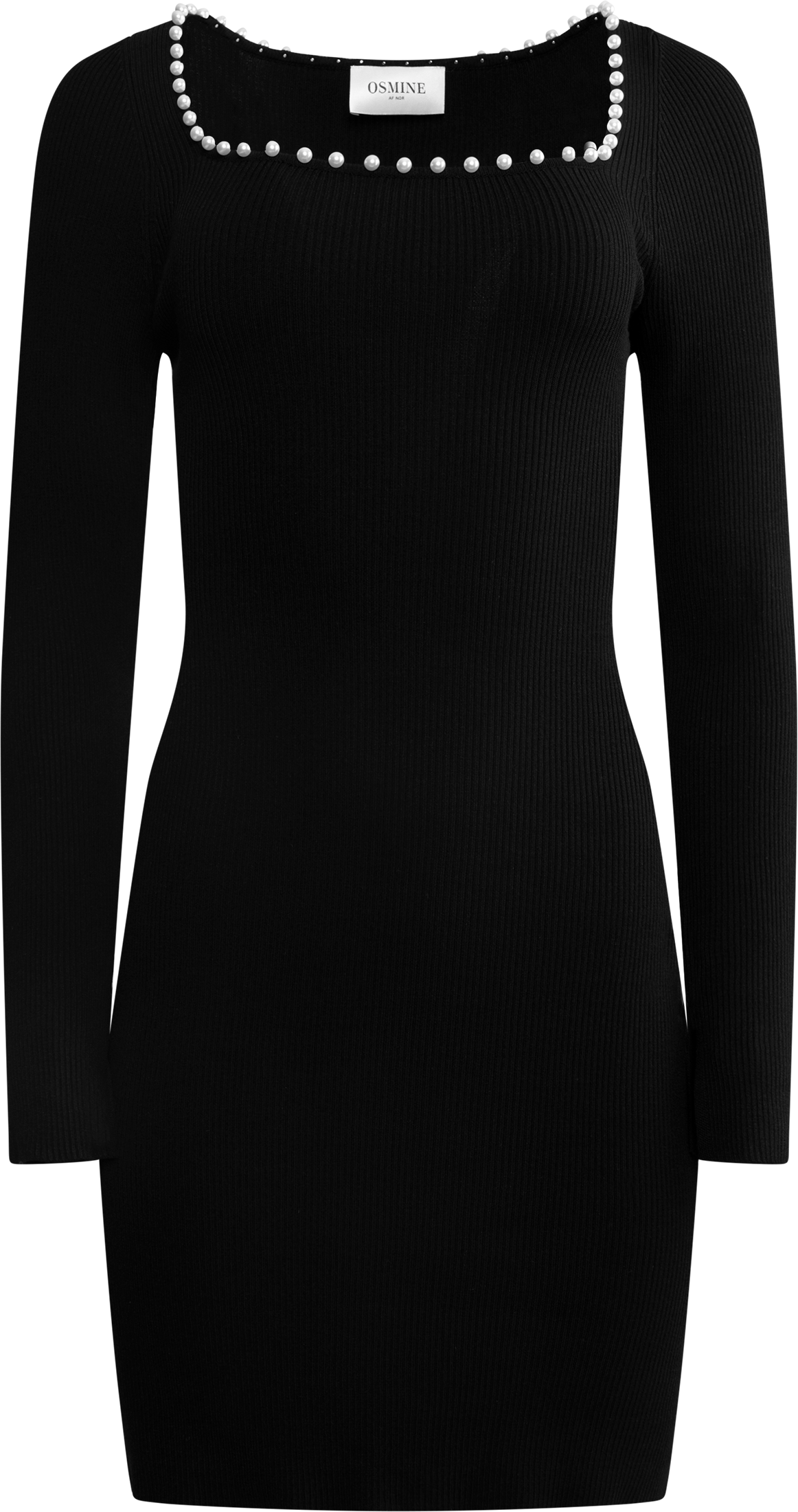 Nor Knit Pearl Dress - Black
