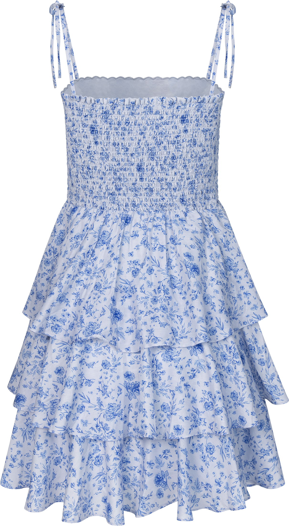 Magni Mini Dress - Blue Flower