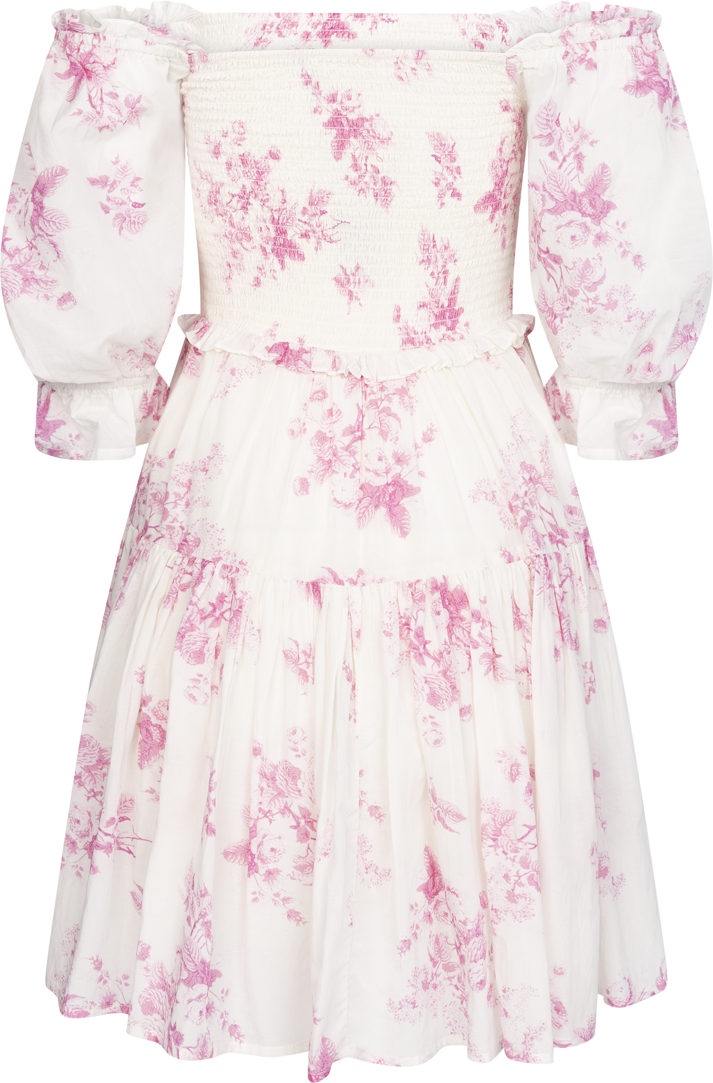 Dagna Voile Dress - Pink