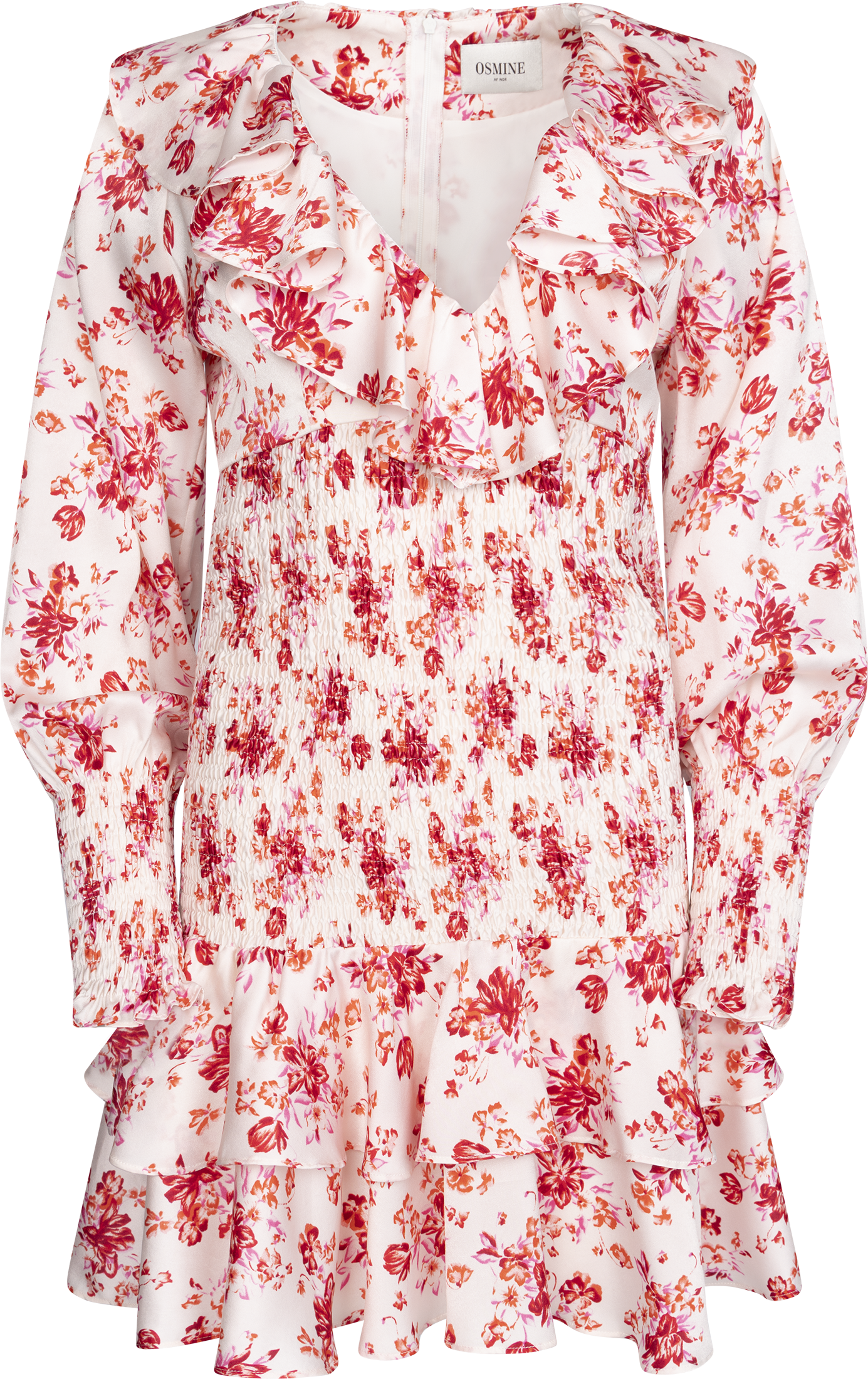 Torunn Smock Dress - Red