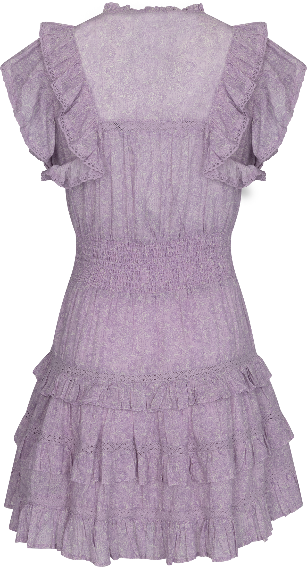 Fryd Paisley Dress - Pink Paisley