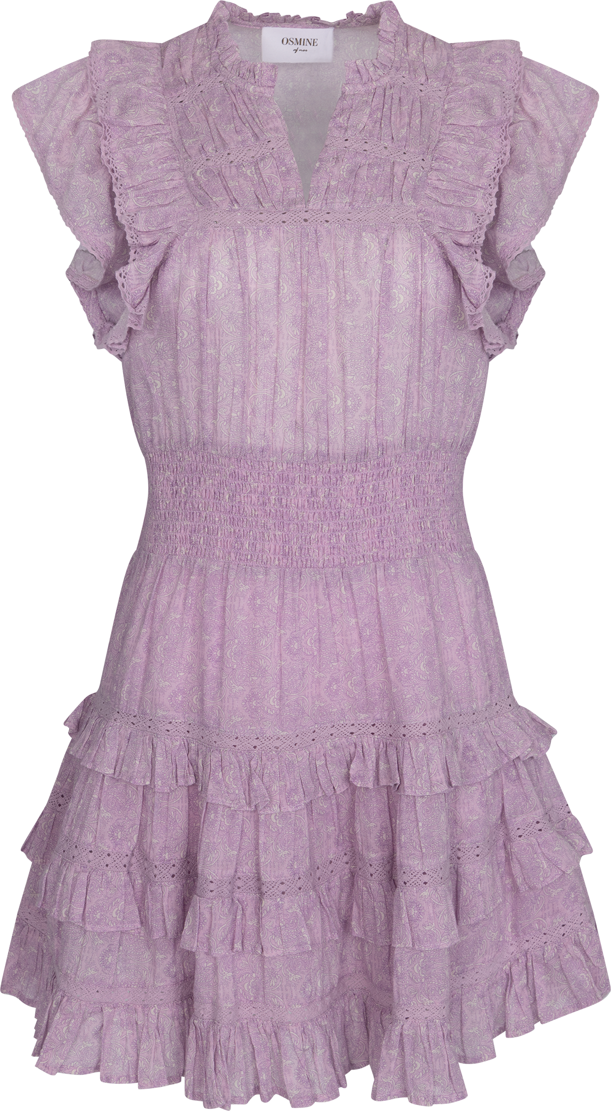 Fryd Paisley Dress - Pink Paisley