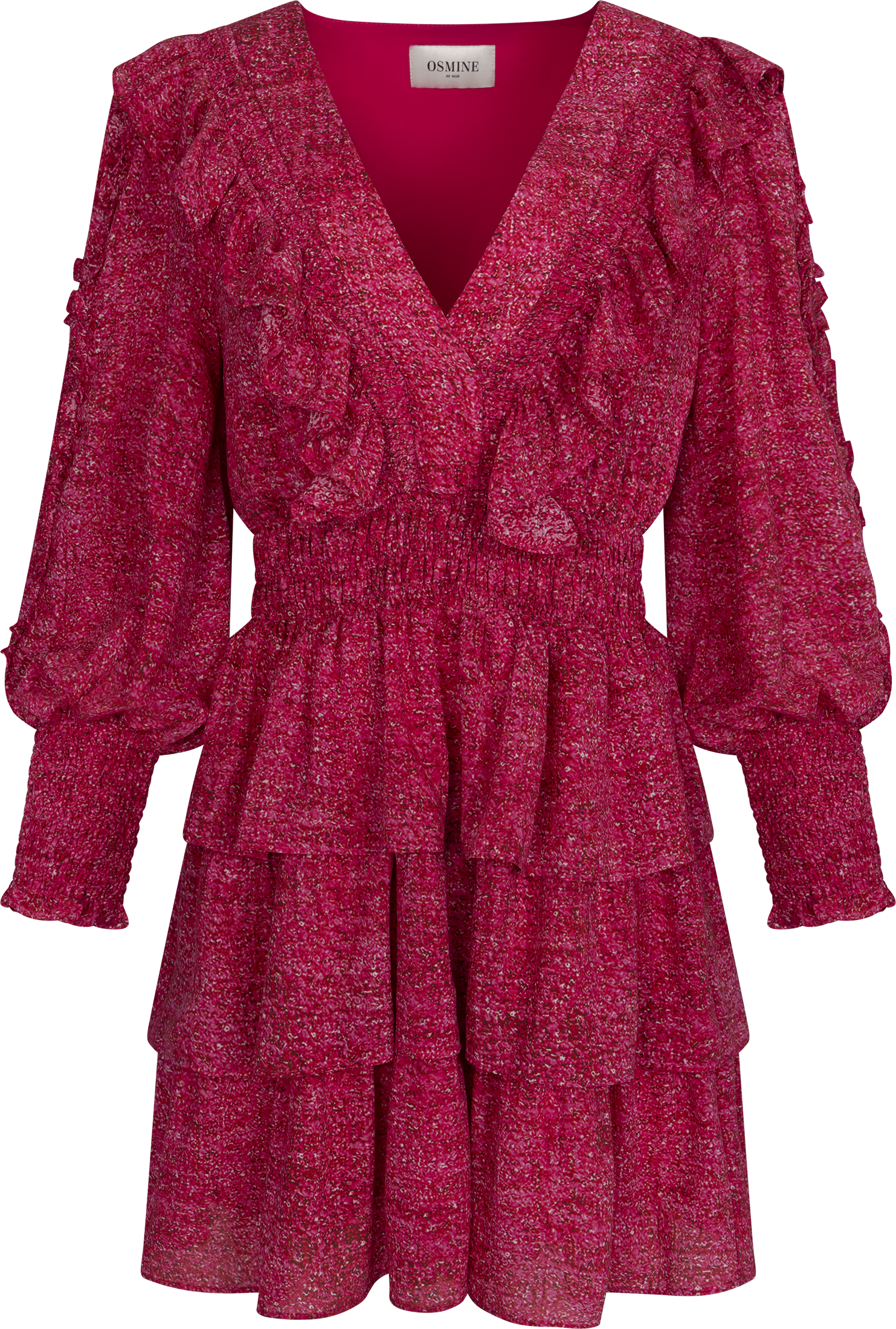 Agnora Mini Dress - Coral