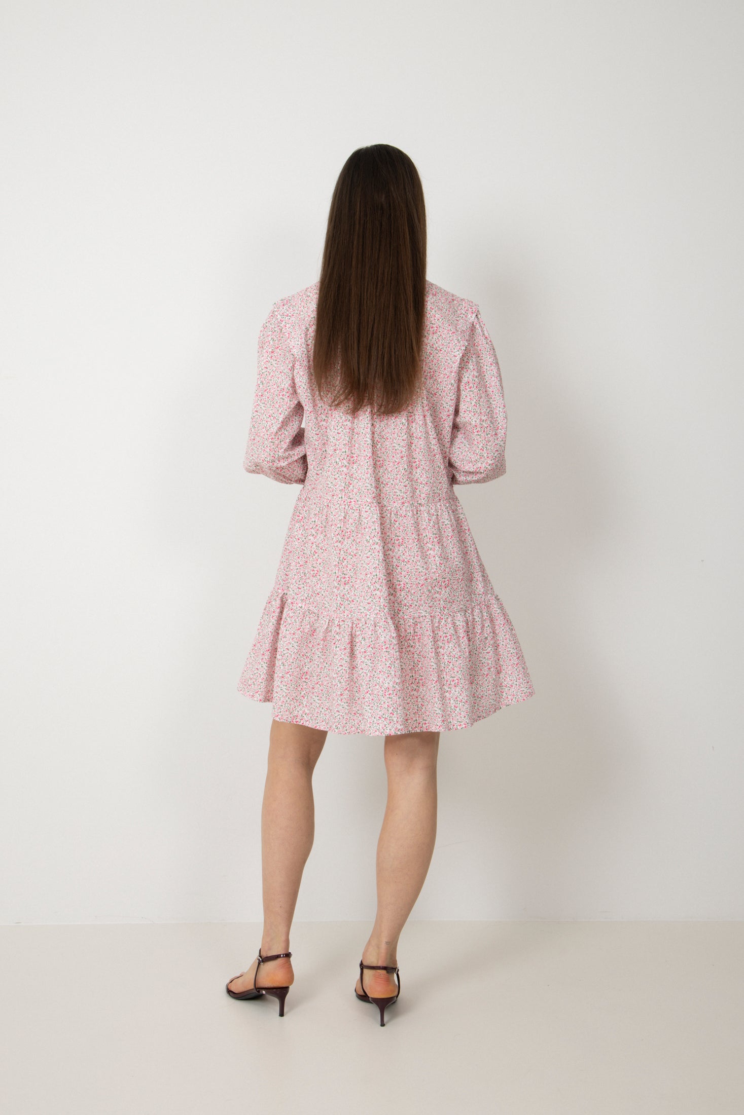 Embla Poplin Dress - Pink