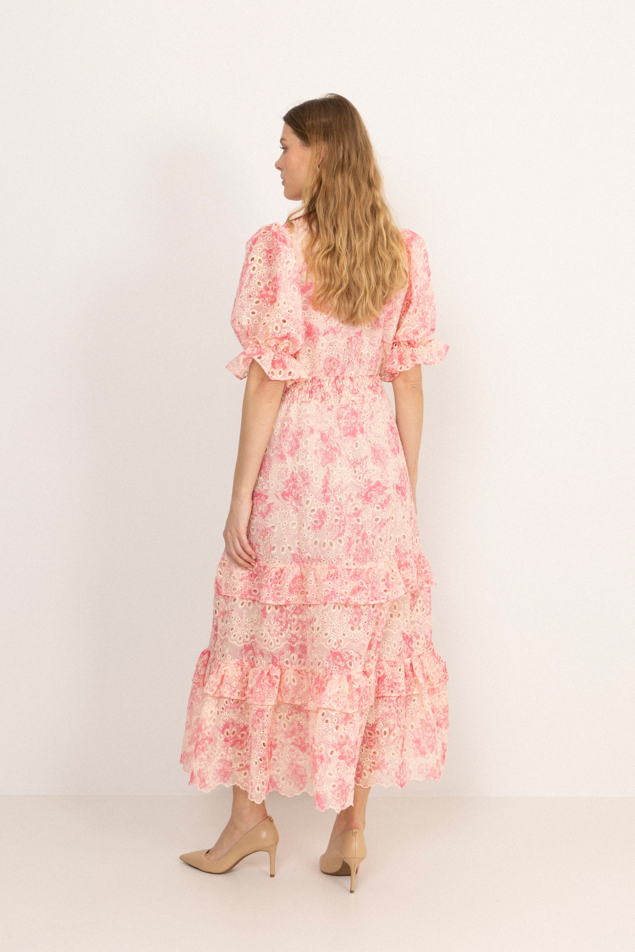 Nanni Floral Maxi Dress - Pink Floral