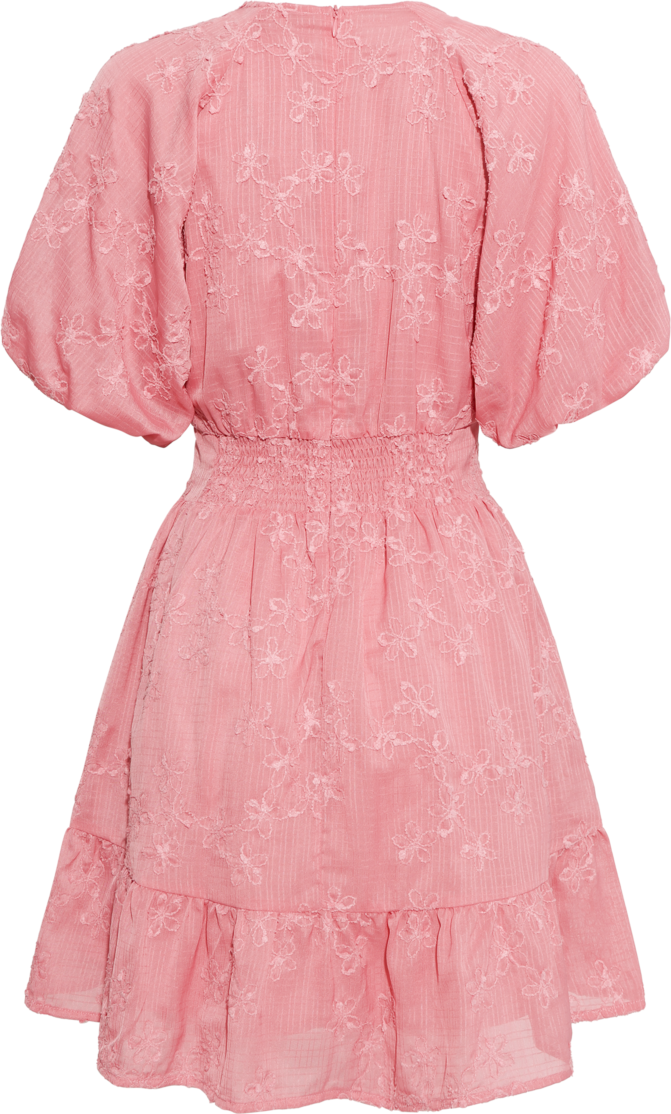 Svanhild Flower Mini Dress - Pink Flower
