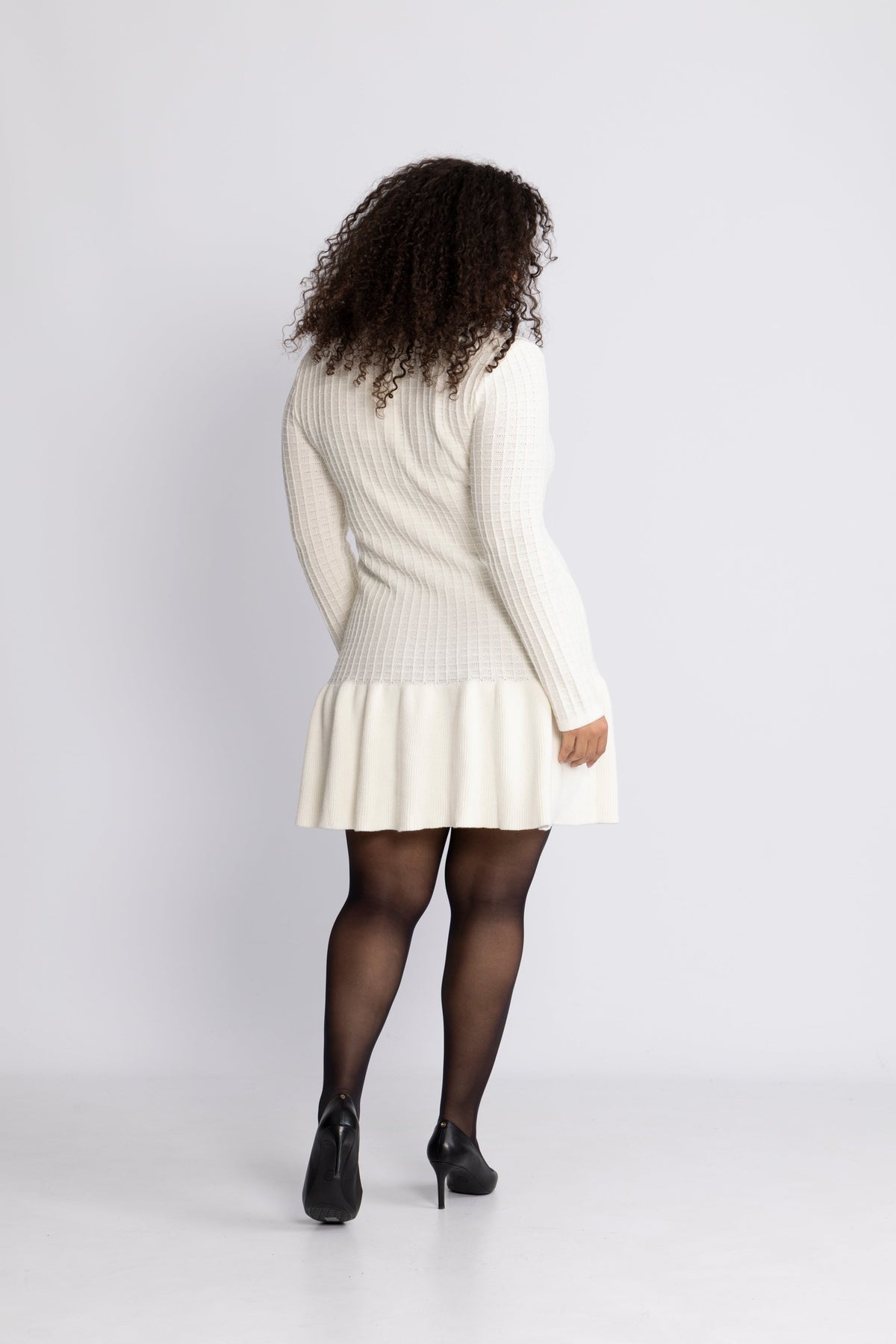 Gerda Crochet Mini Dress - Cream