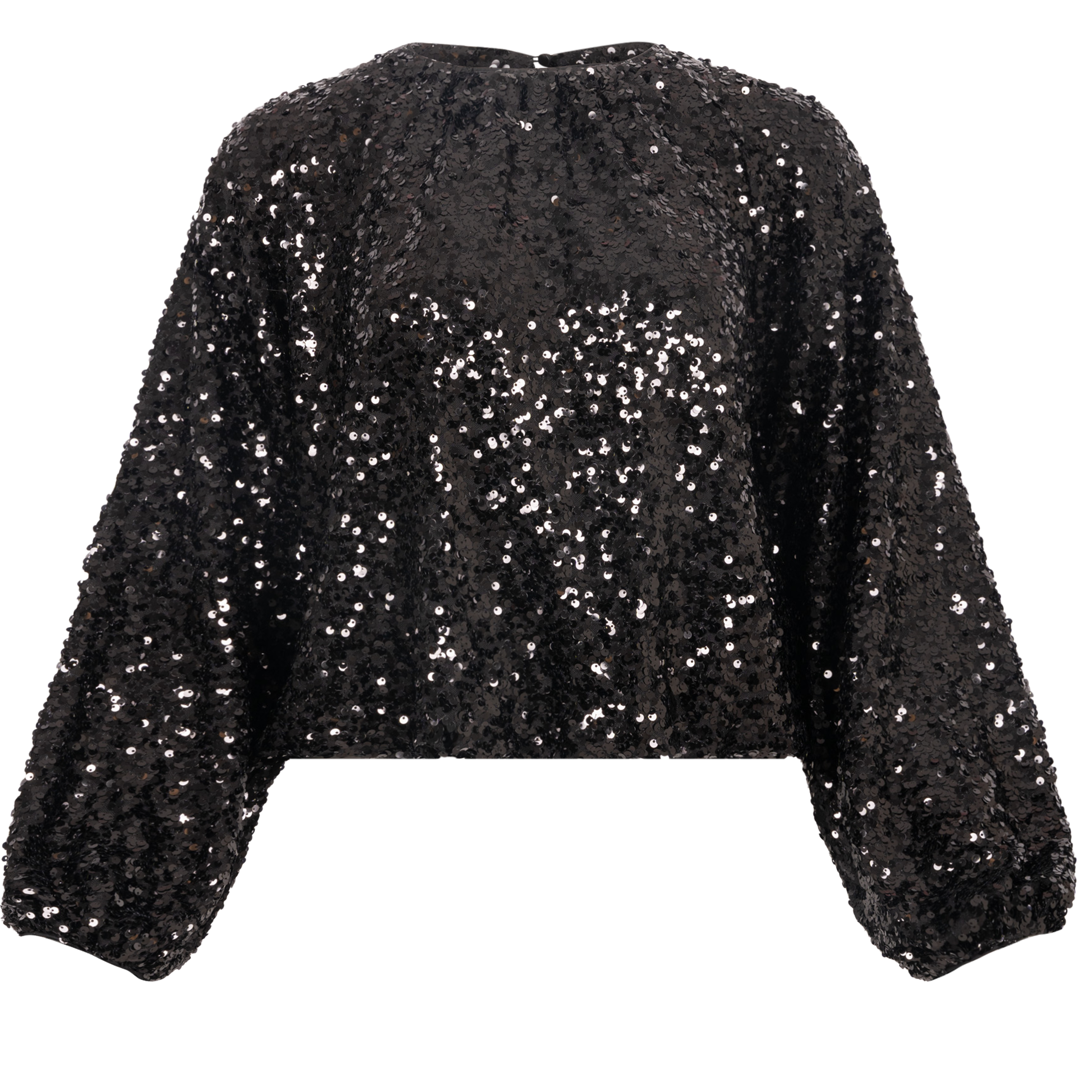 Sif Sequins Blouse - Black