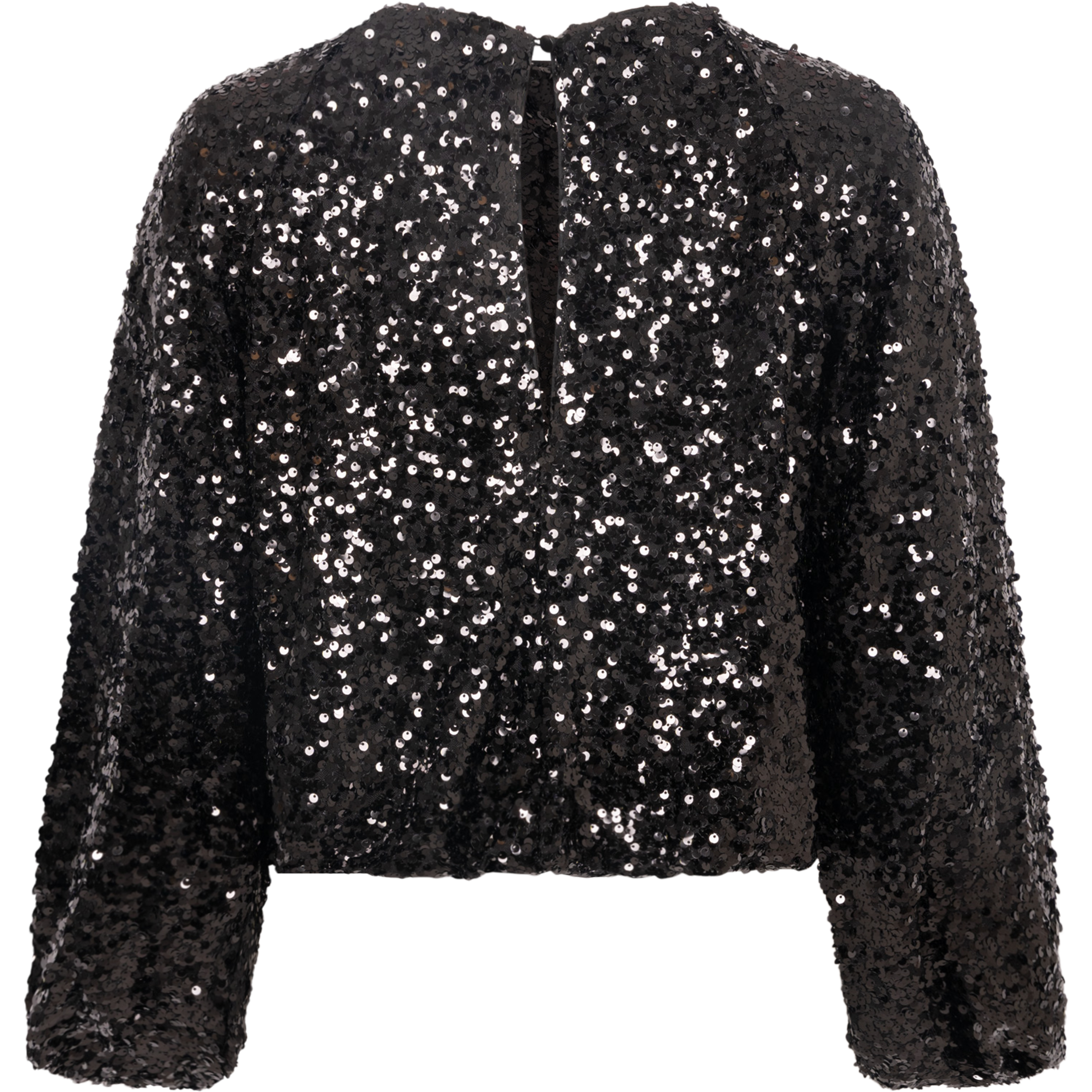 Sif Sequins Blouse - Black