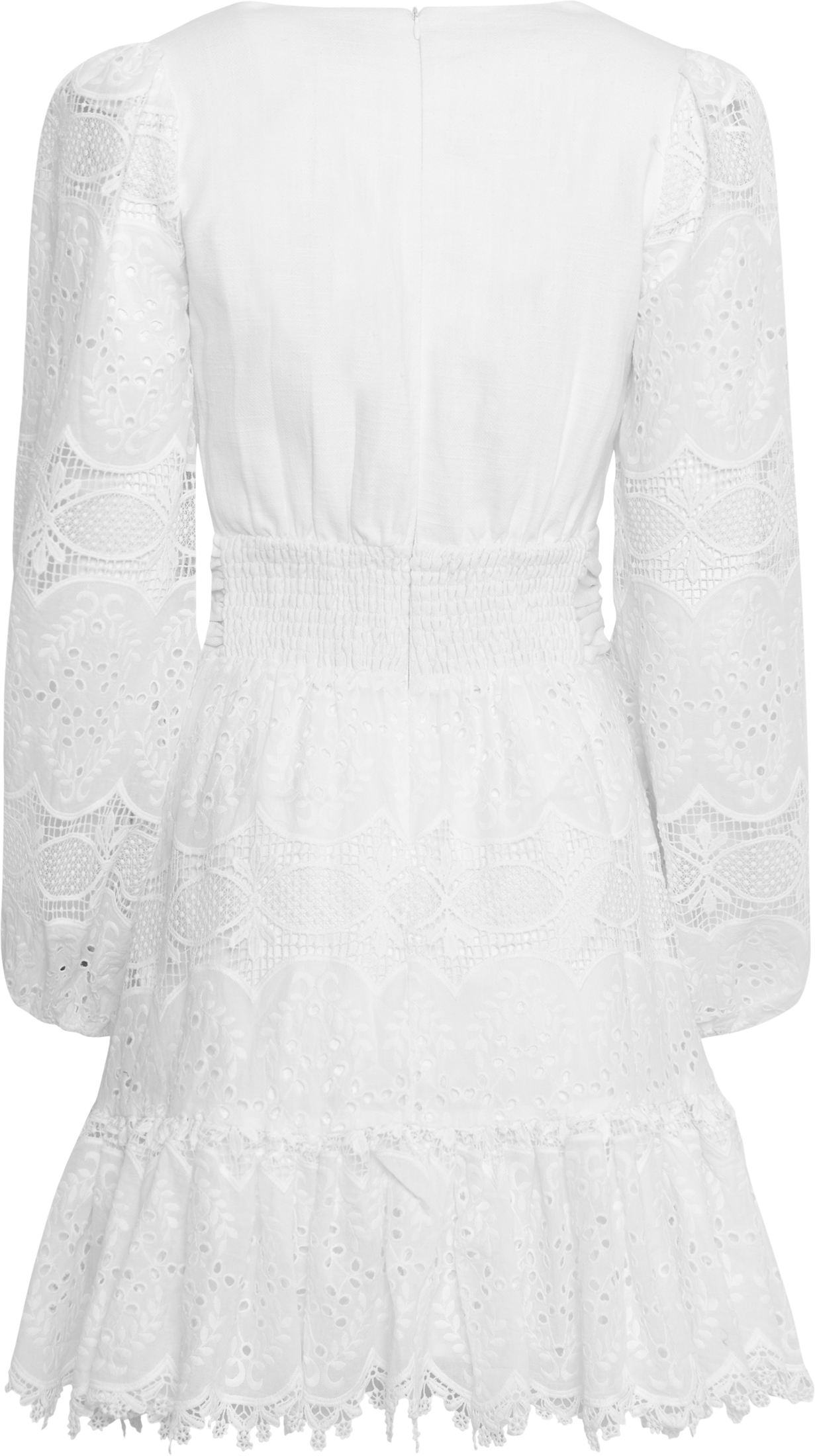 Lani Lace Mini Dress - White