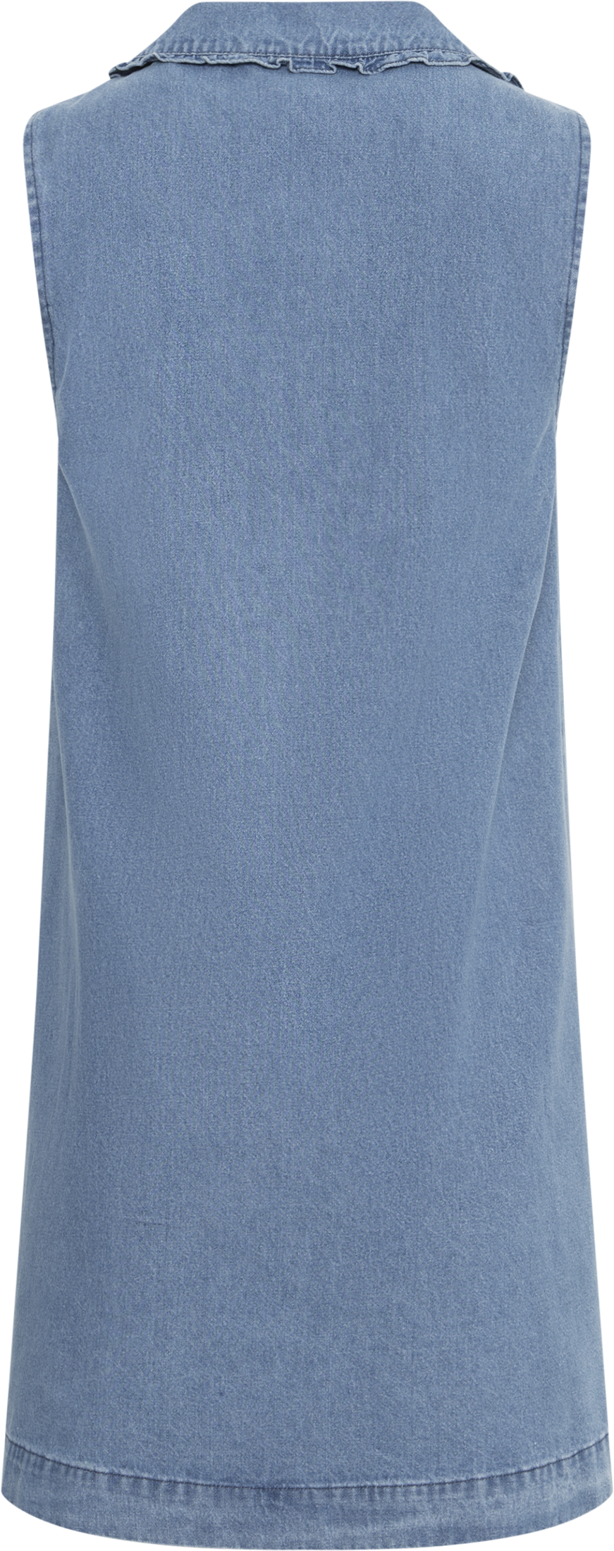 Hedda Denim Mini Dress - Blue