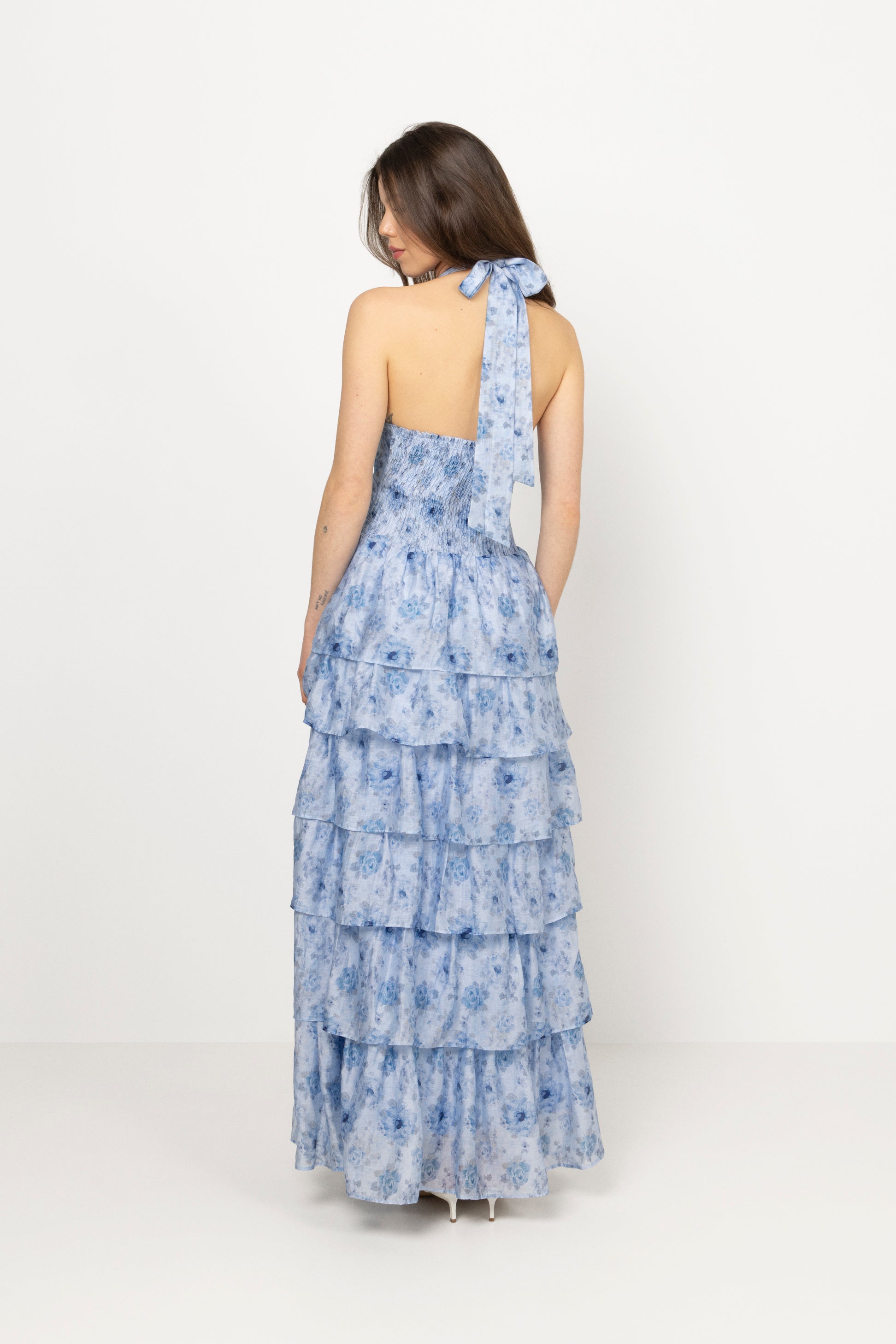 Ingalu Maxi Dress - Blue