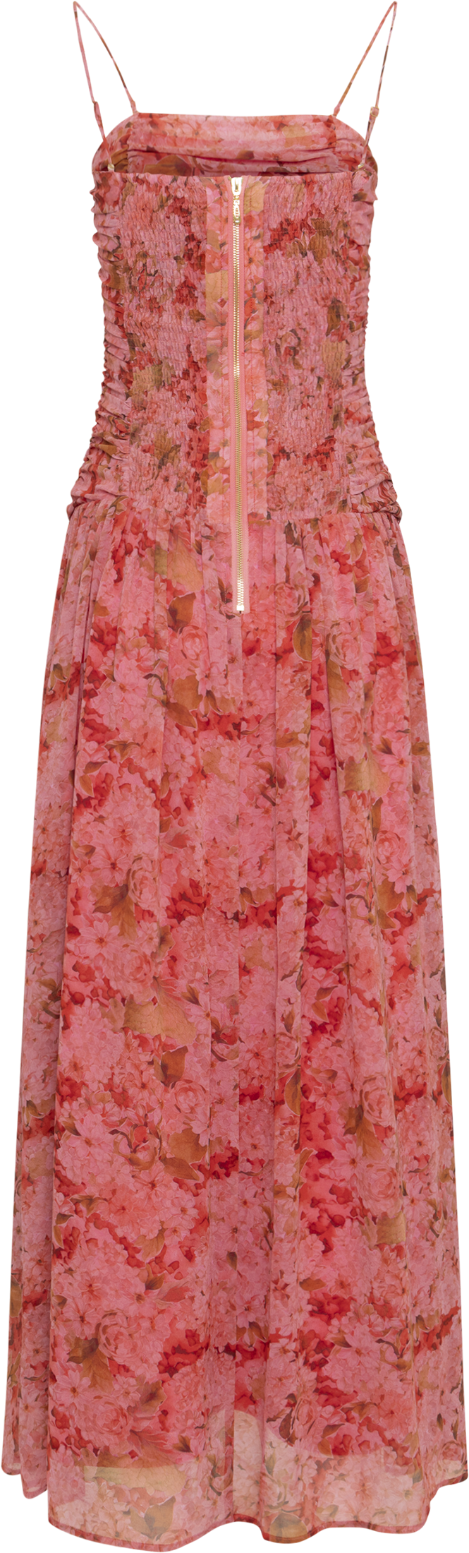 Dagmar Flowy Bandeau Dress - Pink