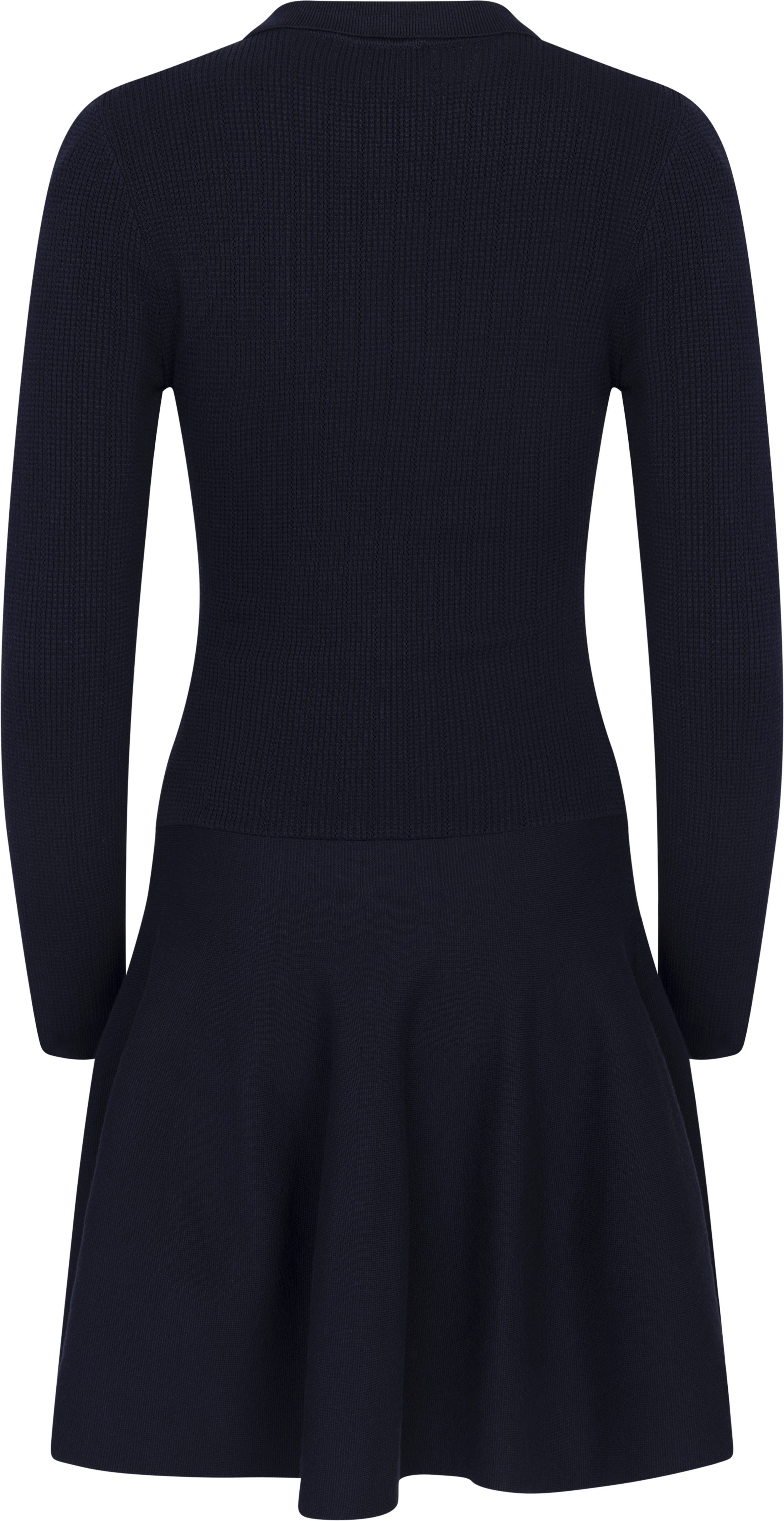Aslaug Knit Mini Dress - Navy