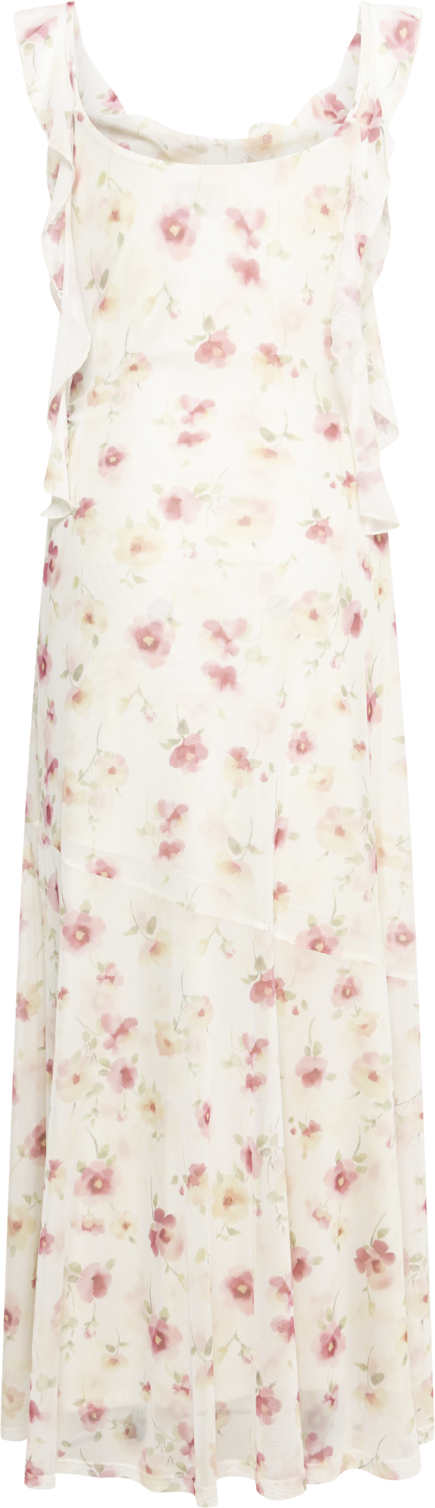 Cecilia Slip Maxi Dress - Pink Floral