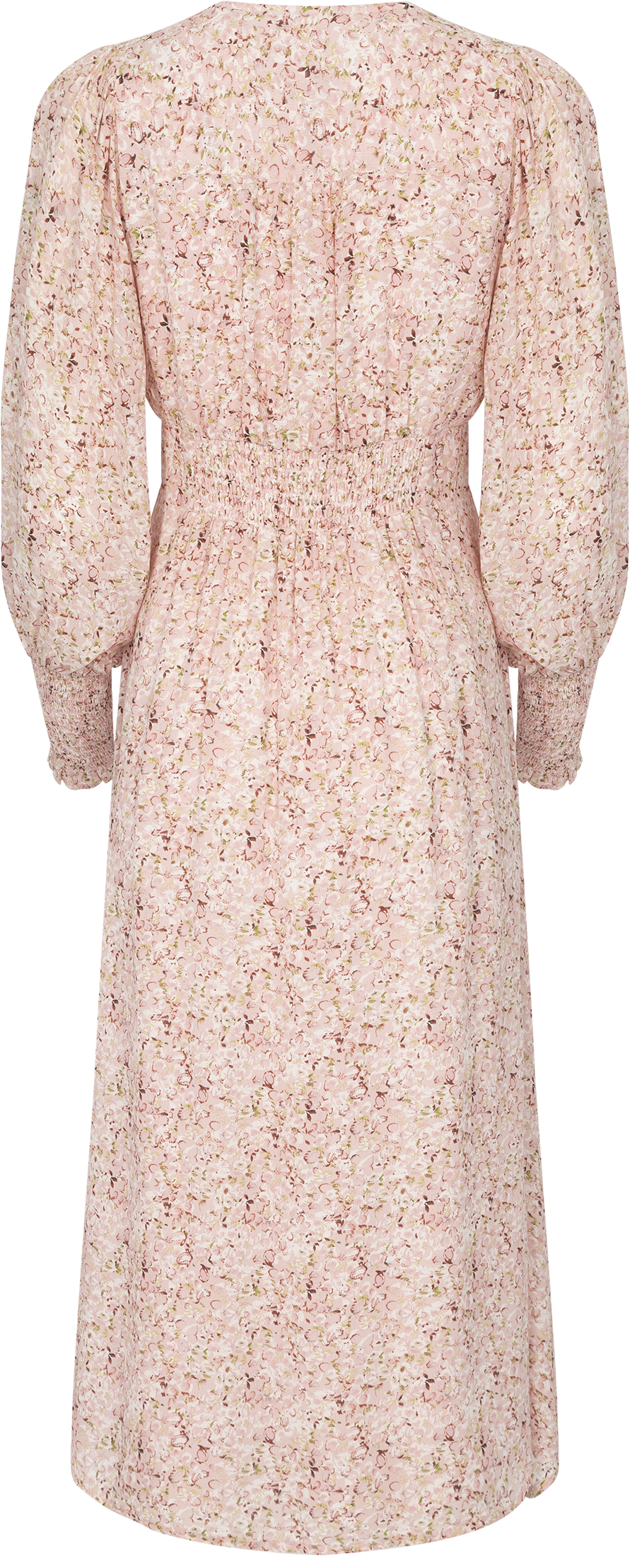 Una Viscose Crepe Dress - Pink