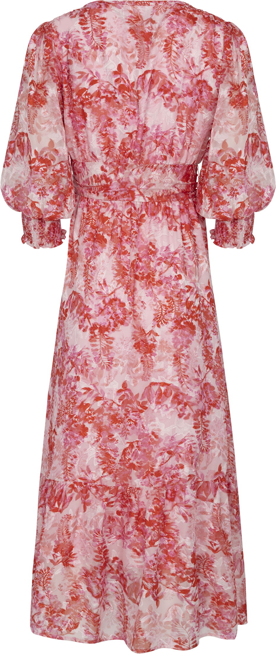 Gyri Leave Dress - Pink