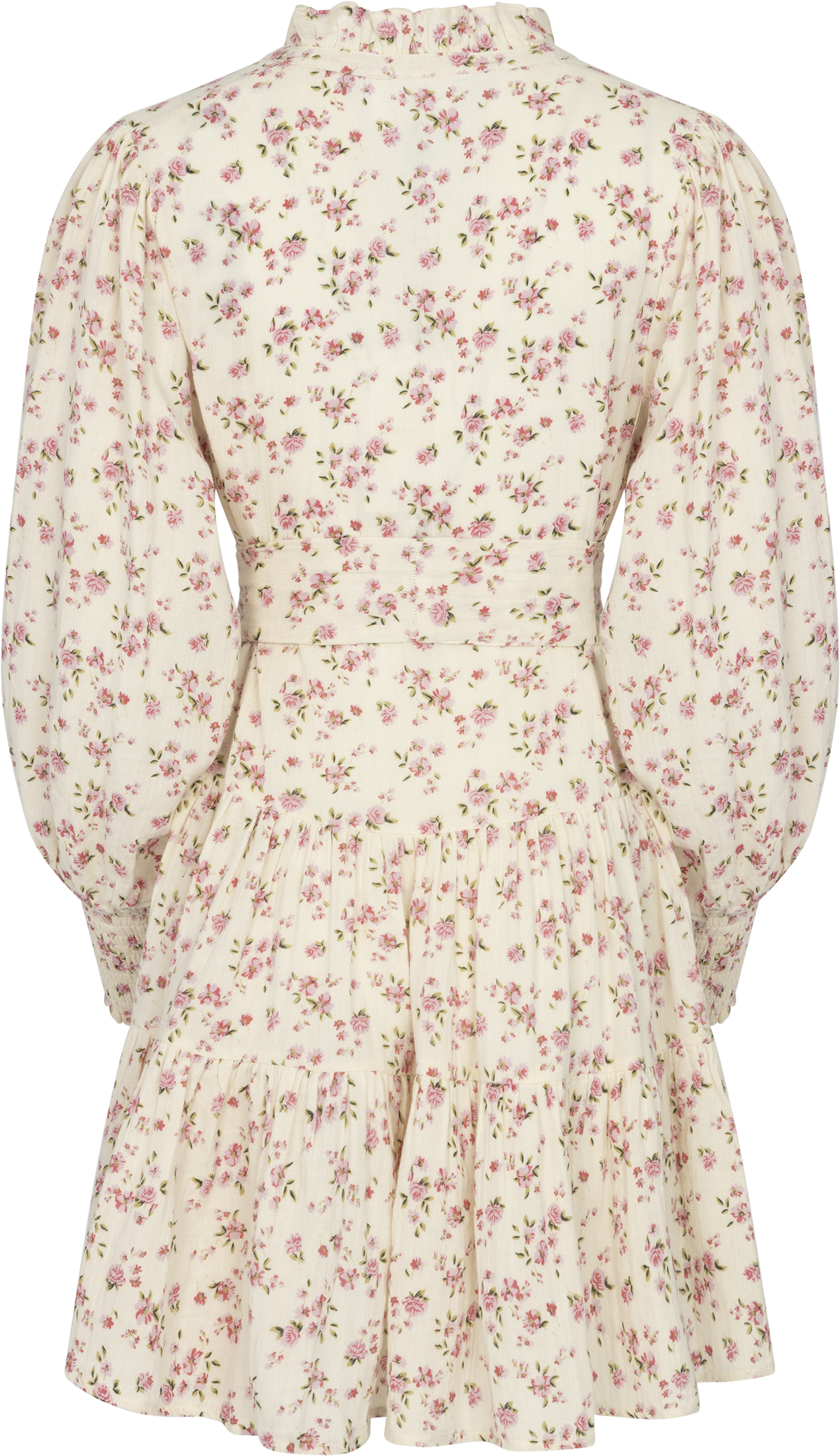 Delphine Flower Dress - Pink Flower