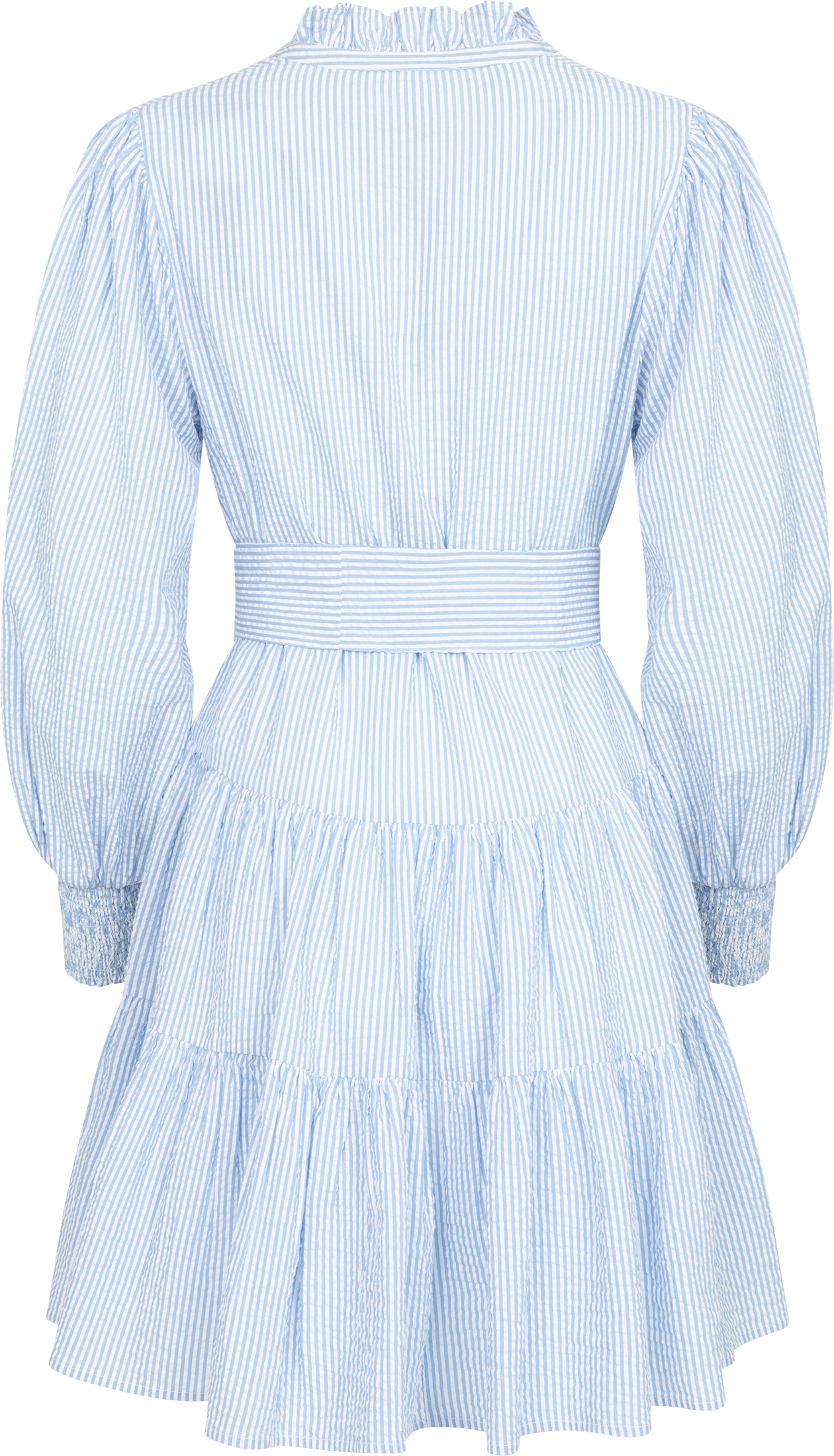 Delphine Stripe Dress - Blue Stripe