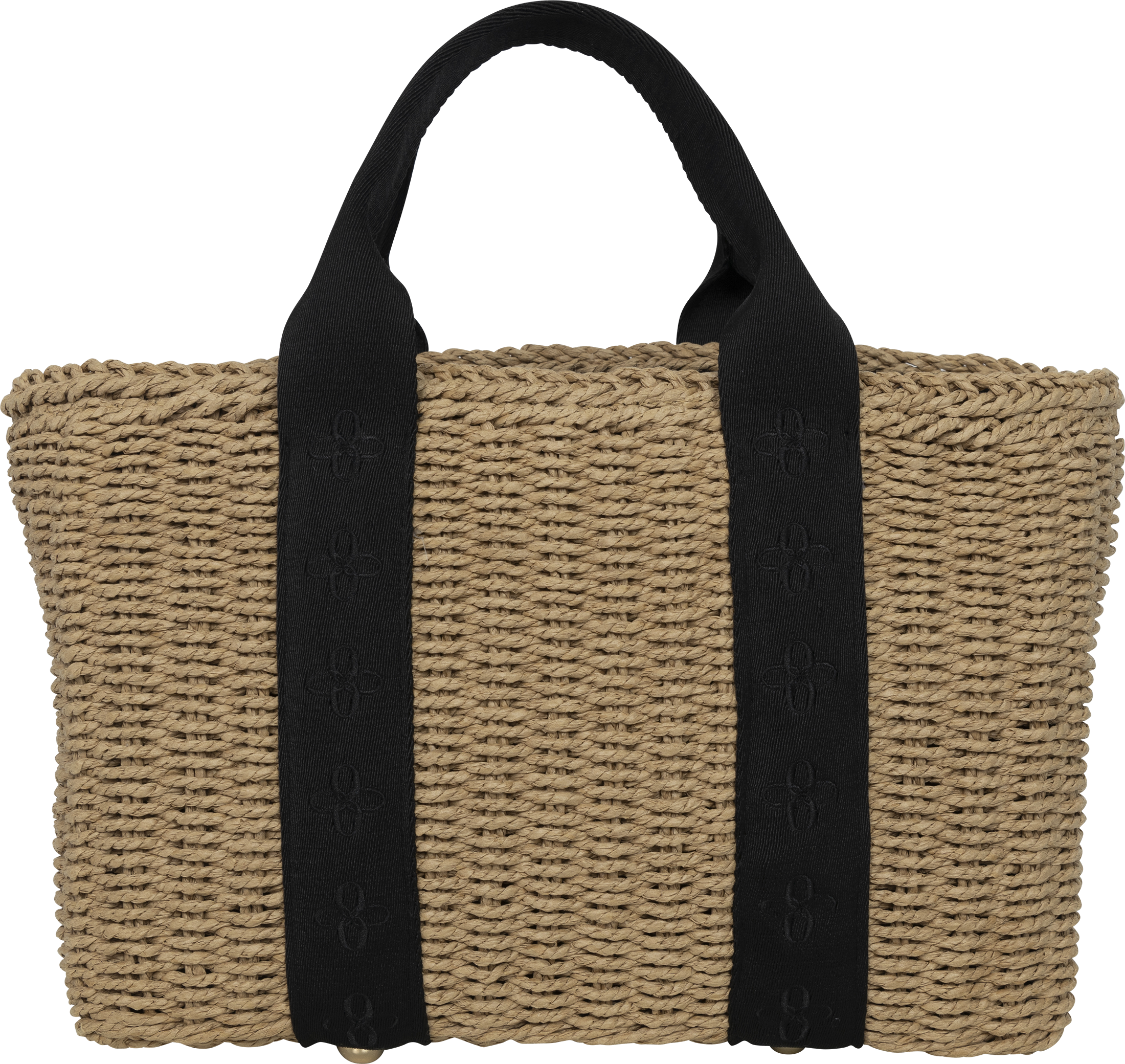 Beatrice Basket Bag - Black