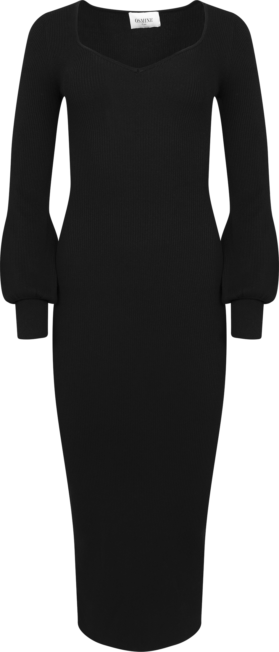 Janet Knit Dress - Black
