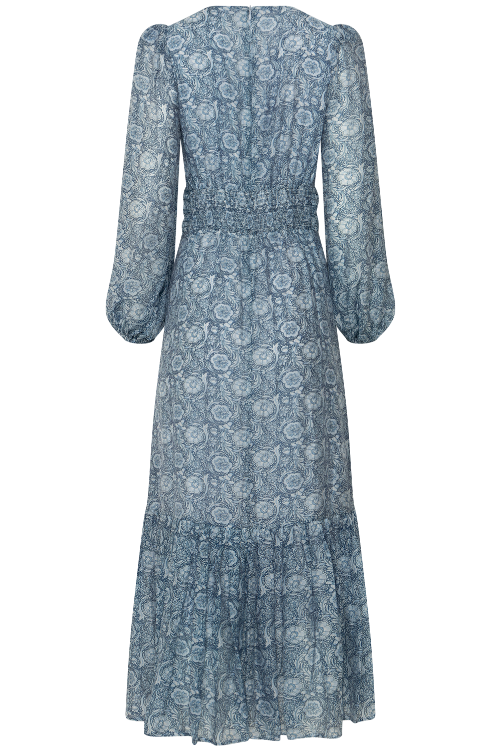 Lana Print Maxi Dress - Blue