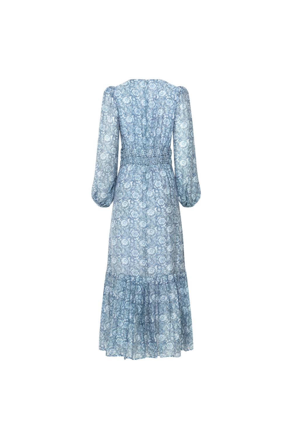 Lana Print Maxi Dress - Blue