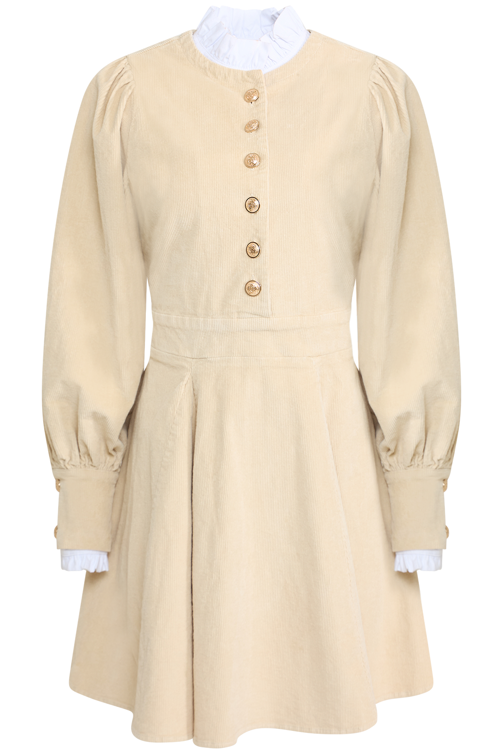 Livunn Cord Dress - Creme