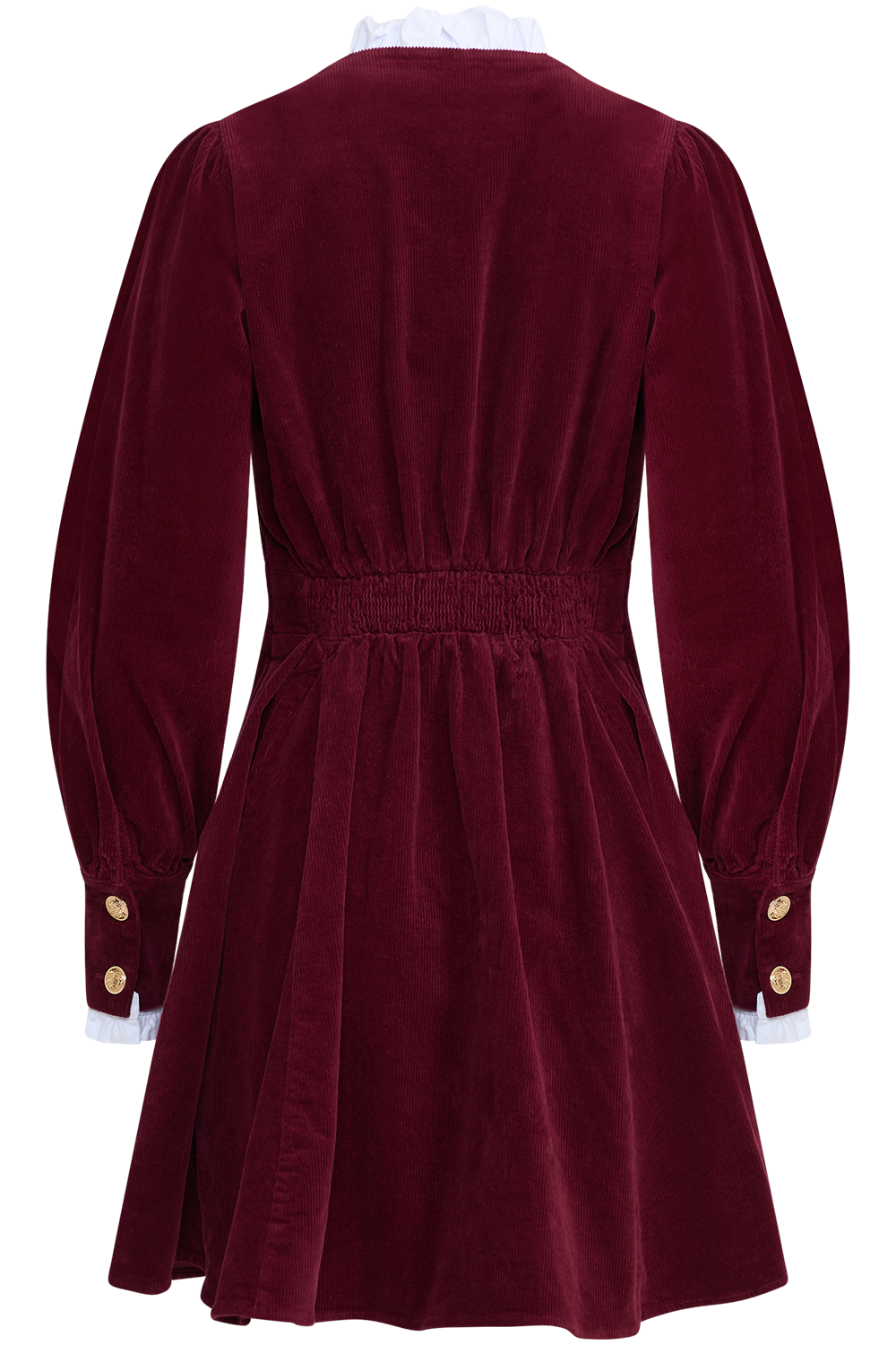 Livunn Cord Dress - Burgundy