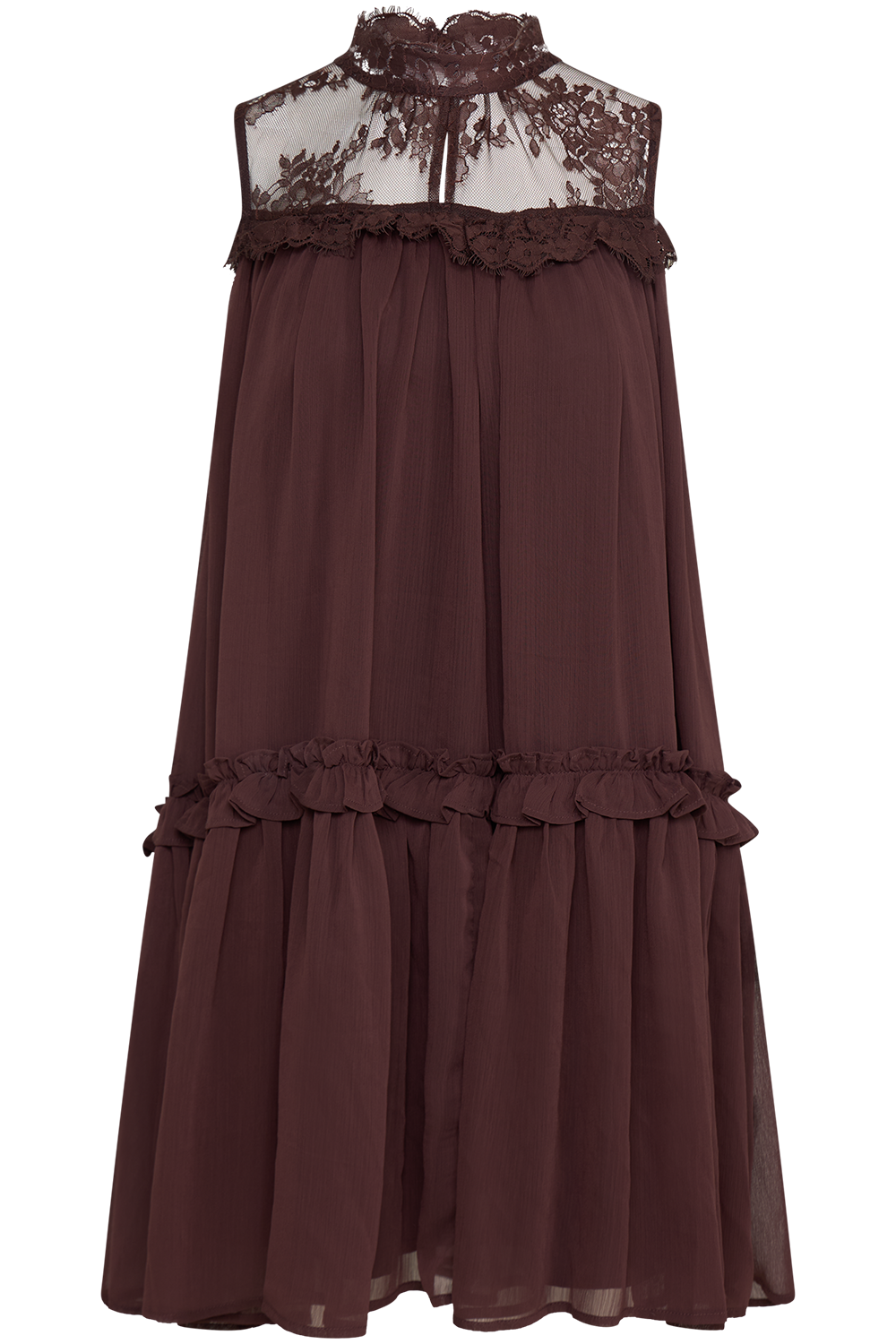 Anneli Mini Dress - Brown