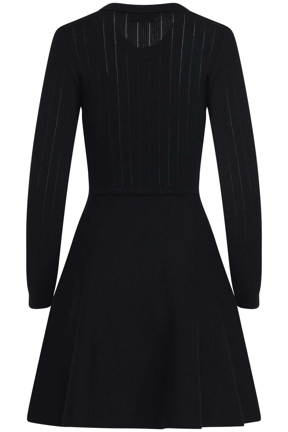 Aslaug Knit Mini Dress - Black