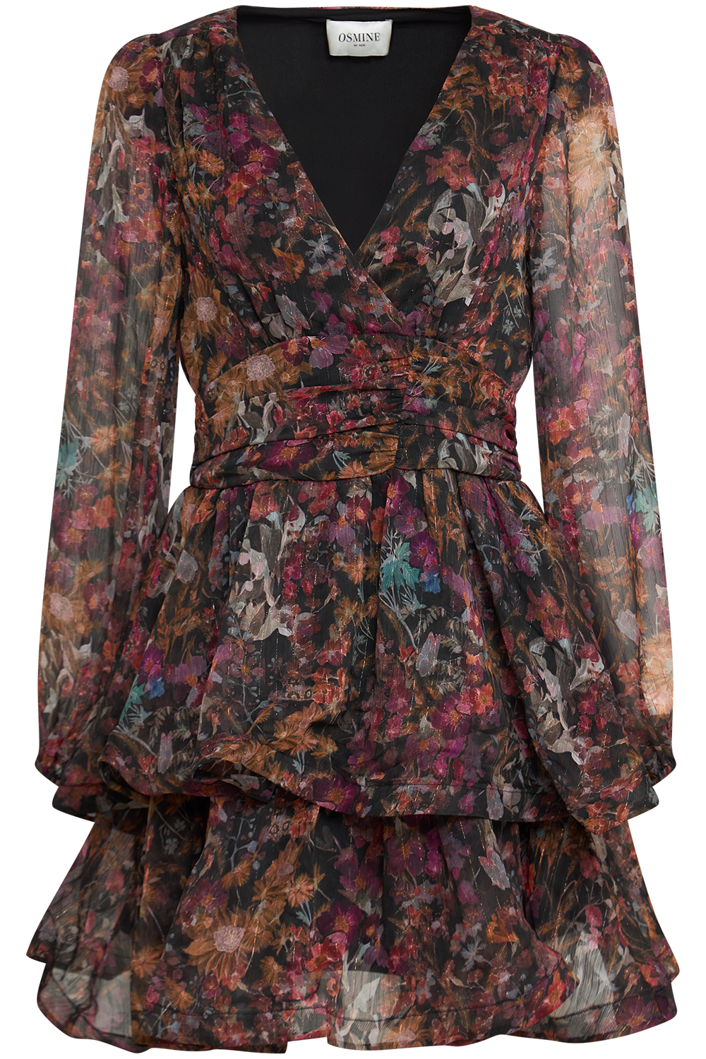 Jade Wave Floral Night Dress - Multi Floral