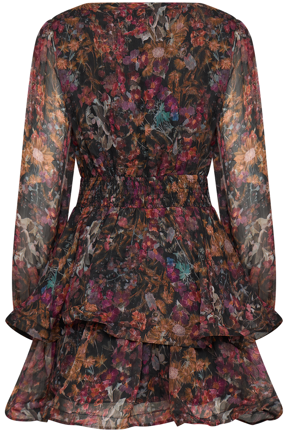 Jade Wave Floral Night Dress - Multi Floral