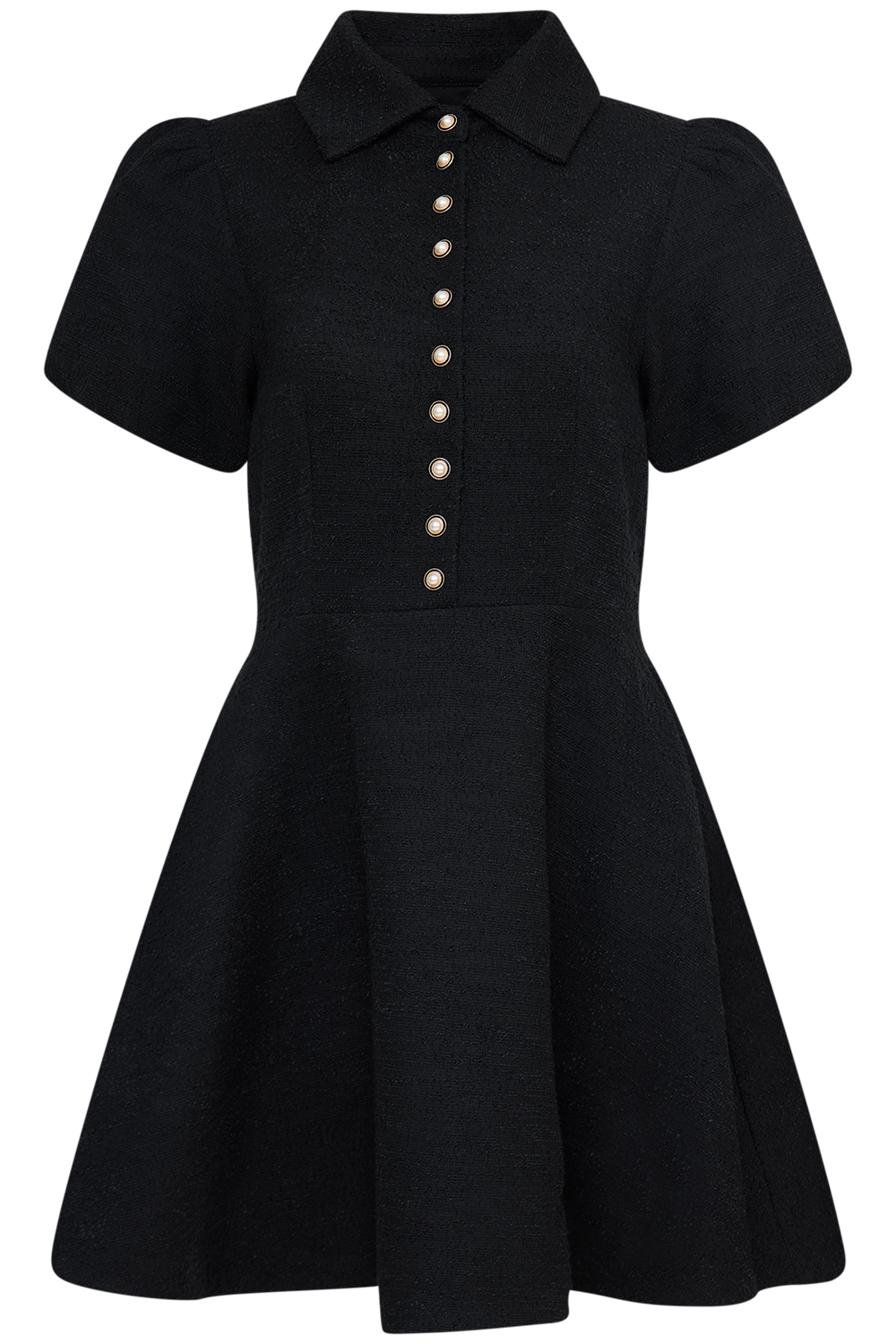 Svanaug Mini Dress - Black