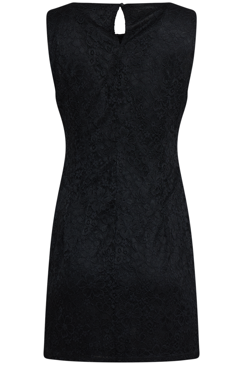 Aurelina Lace Cape Dress - Black