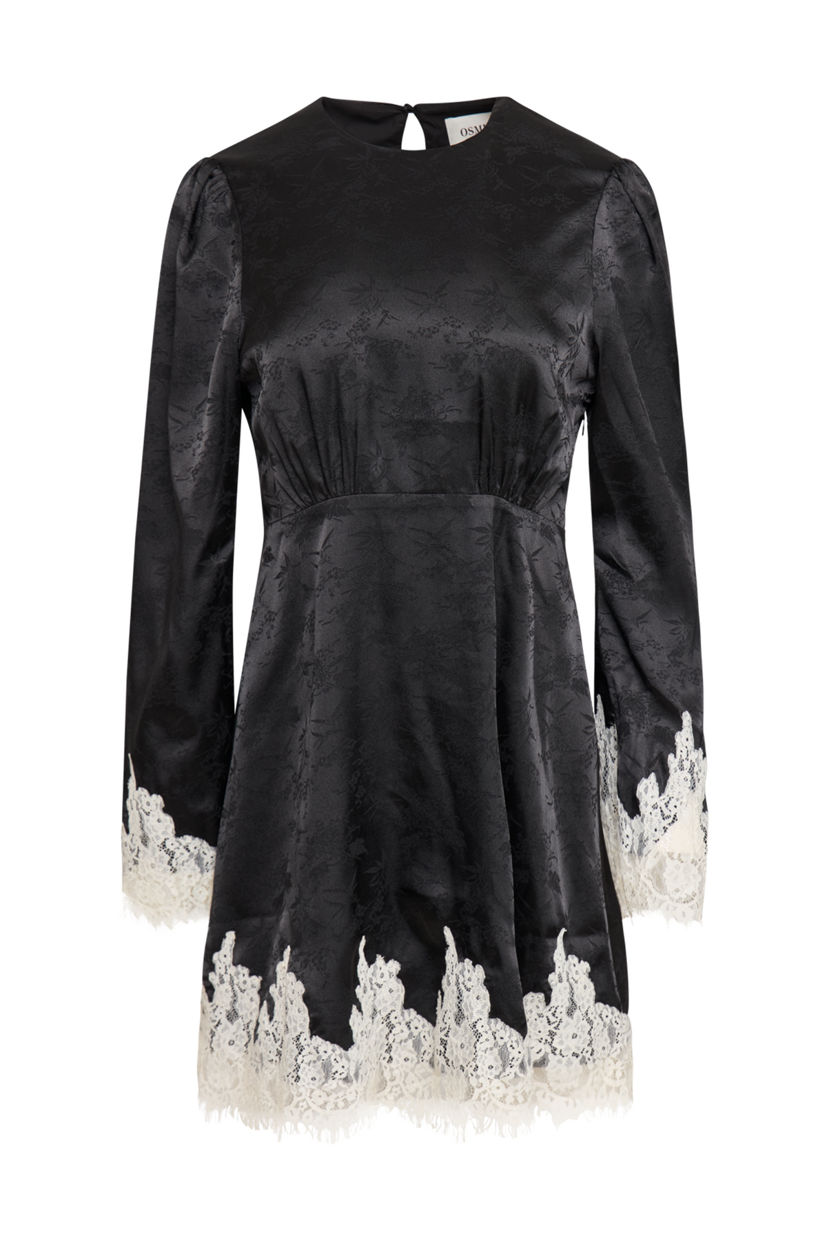 Signhild Mini Lace Dress - Black