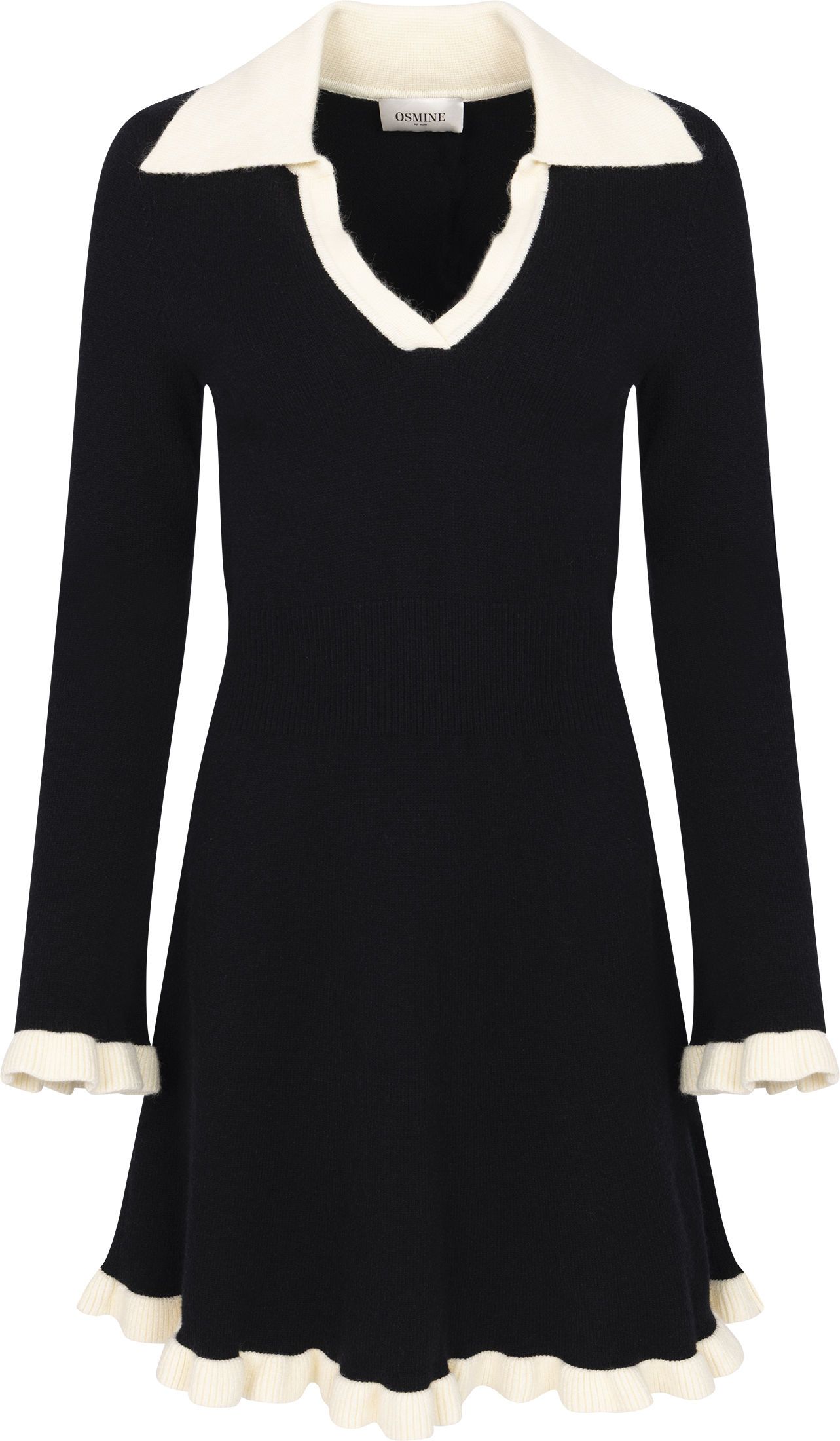Marie Knitted Dress - Black